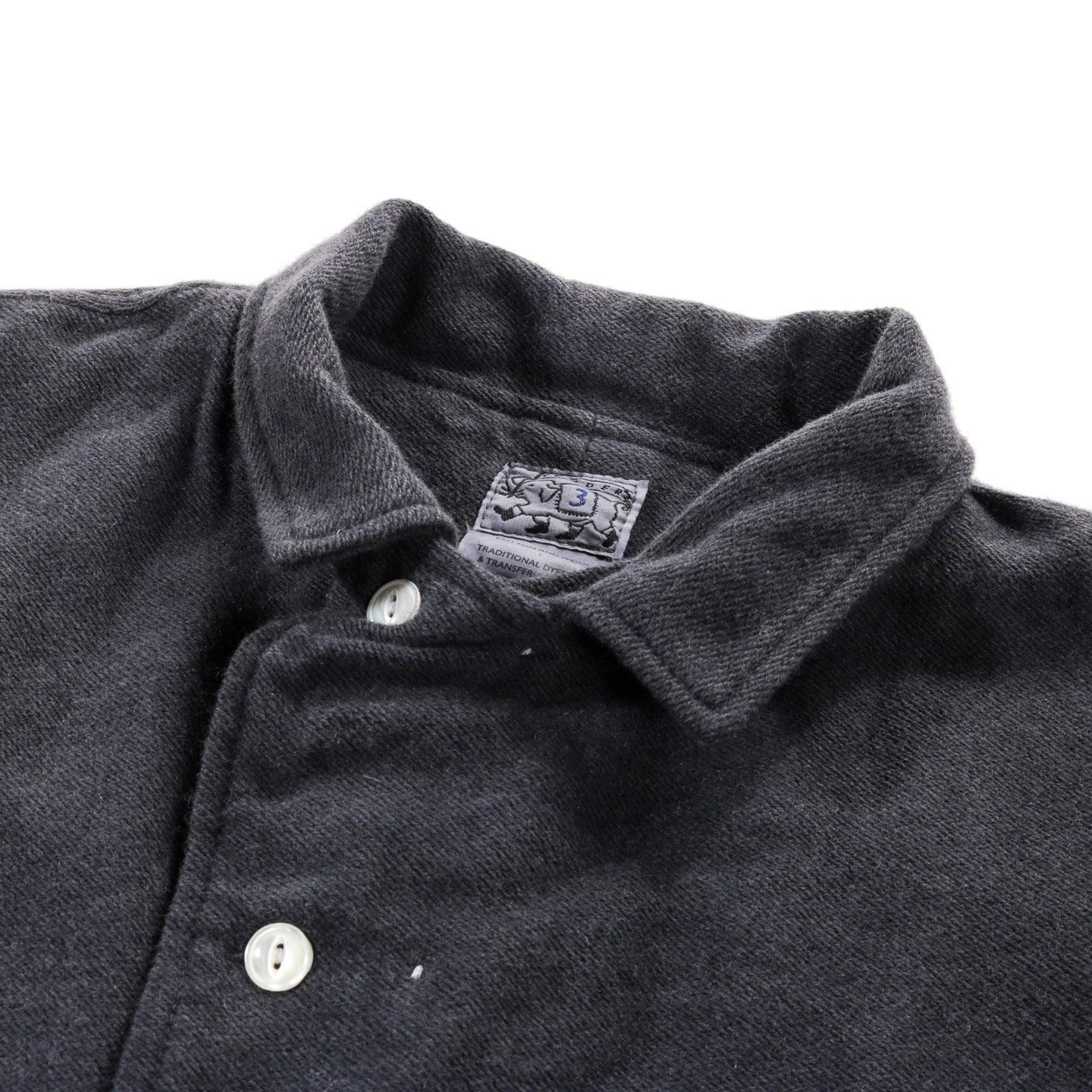 TENDER TYPE 918 TWO:ONE BUTTERFLY JACKET WOOL FACE BROKEN TWILL CHESTNUT DYED