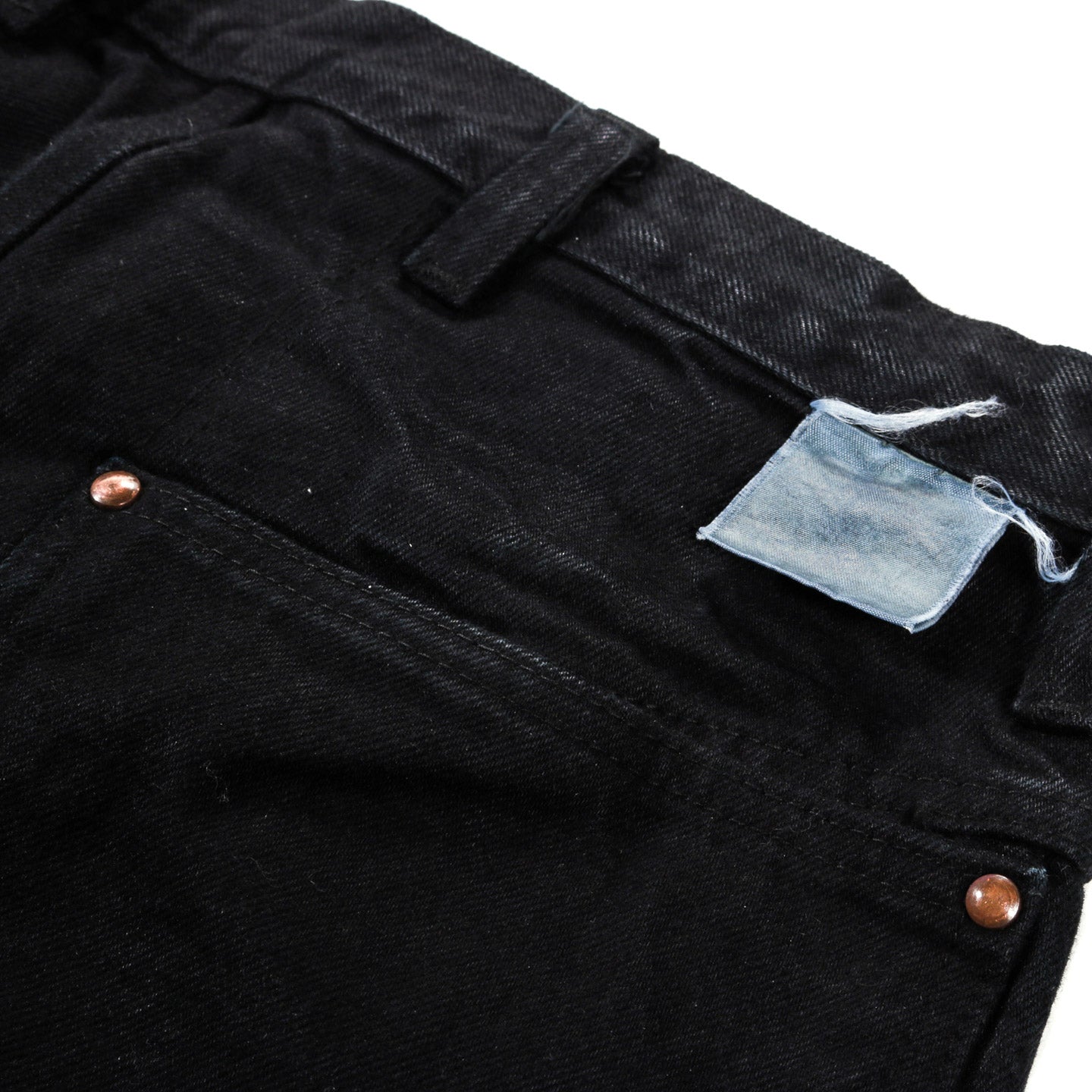 TENDER TYPE 130 TAPERED JEANS 16OZ SELVAGE DENIM BLACK HOLE