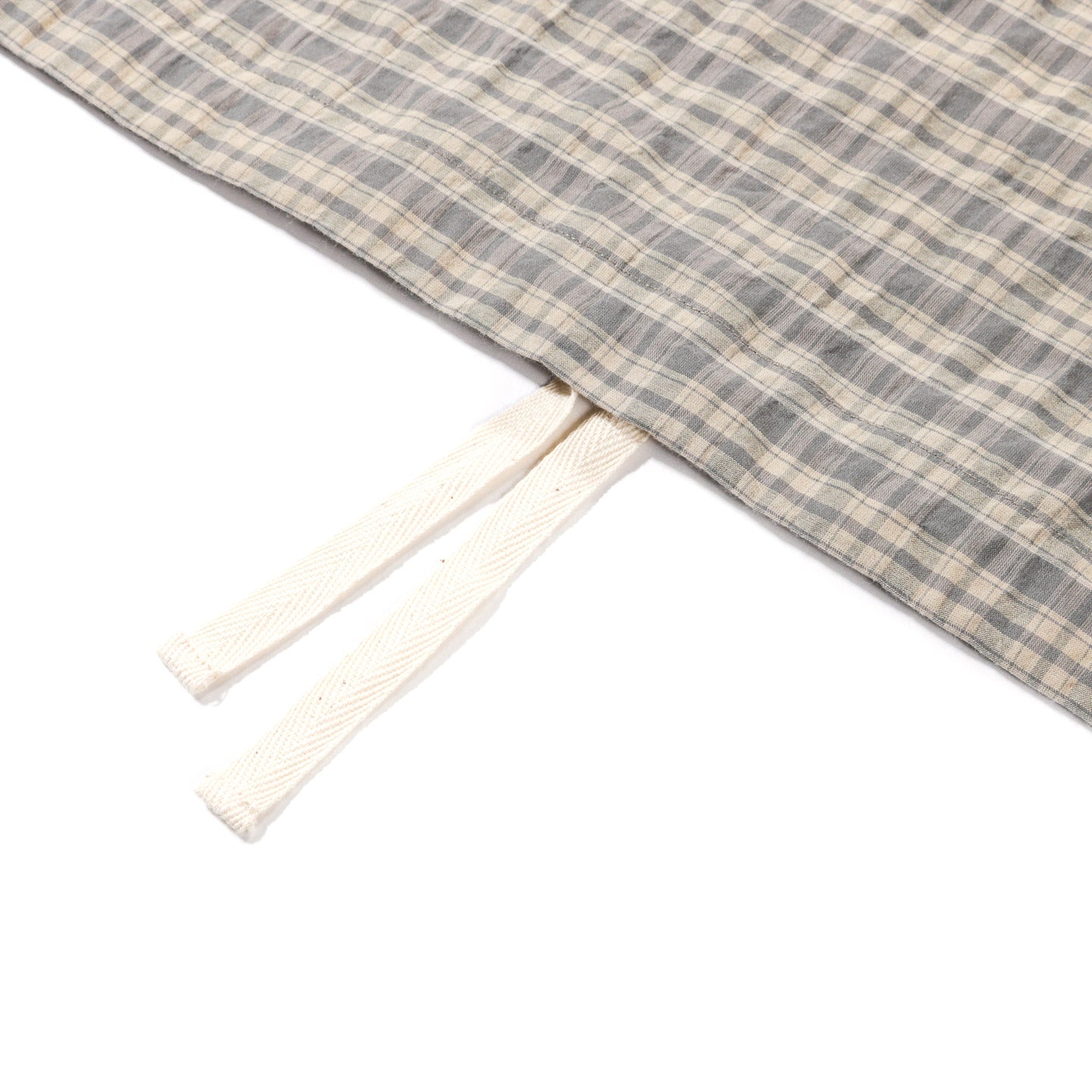 WANZE FUNNEL NECK ZIP ANORAK ORGANIC COTTON MOSS