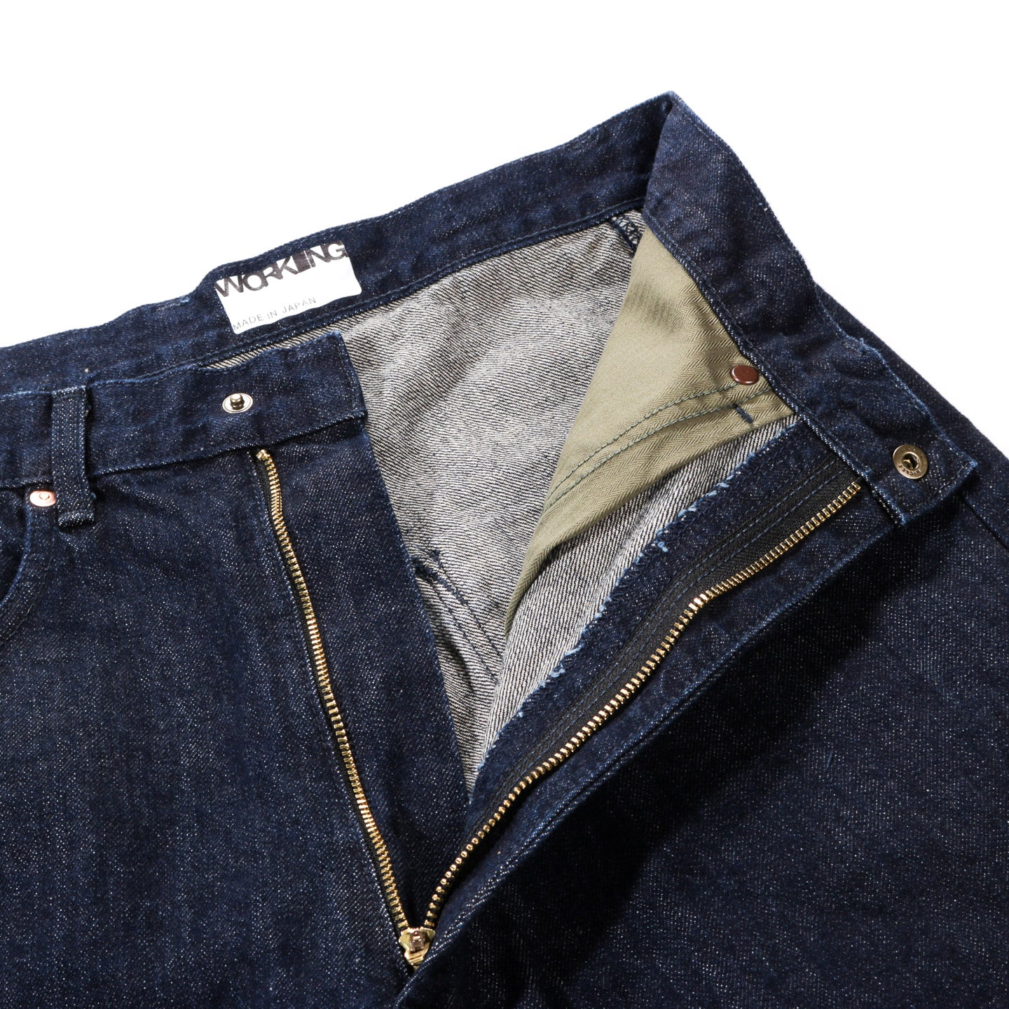 WORKING FIVEO JEAN RAW SELVAGE DENIM