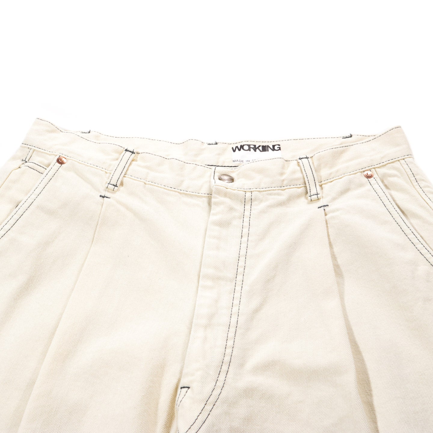 WORKING SACCO JEAN YEAST COTTON TWILL