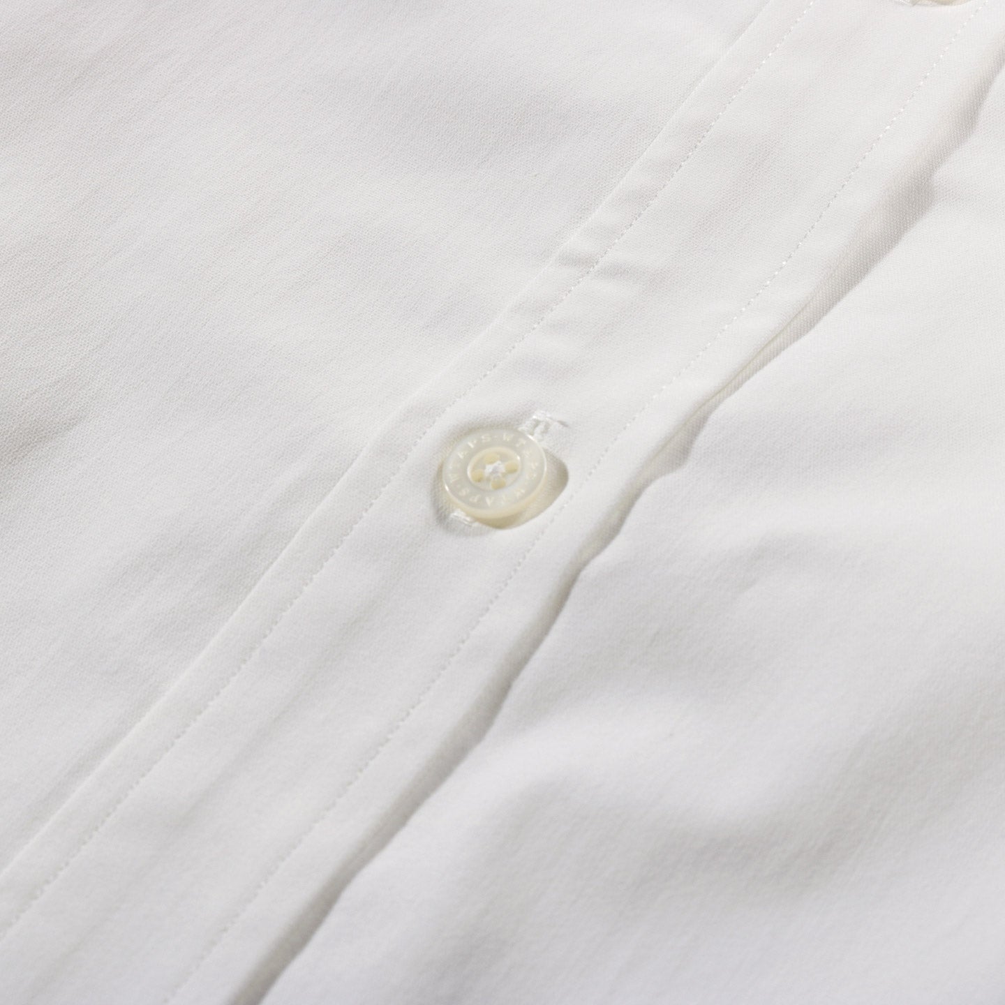 WTAPS BD 02 SHORTSLEEVE COOLMAX OXFORD WHITE