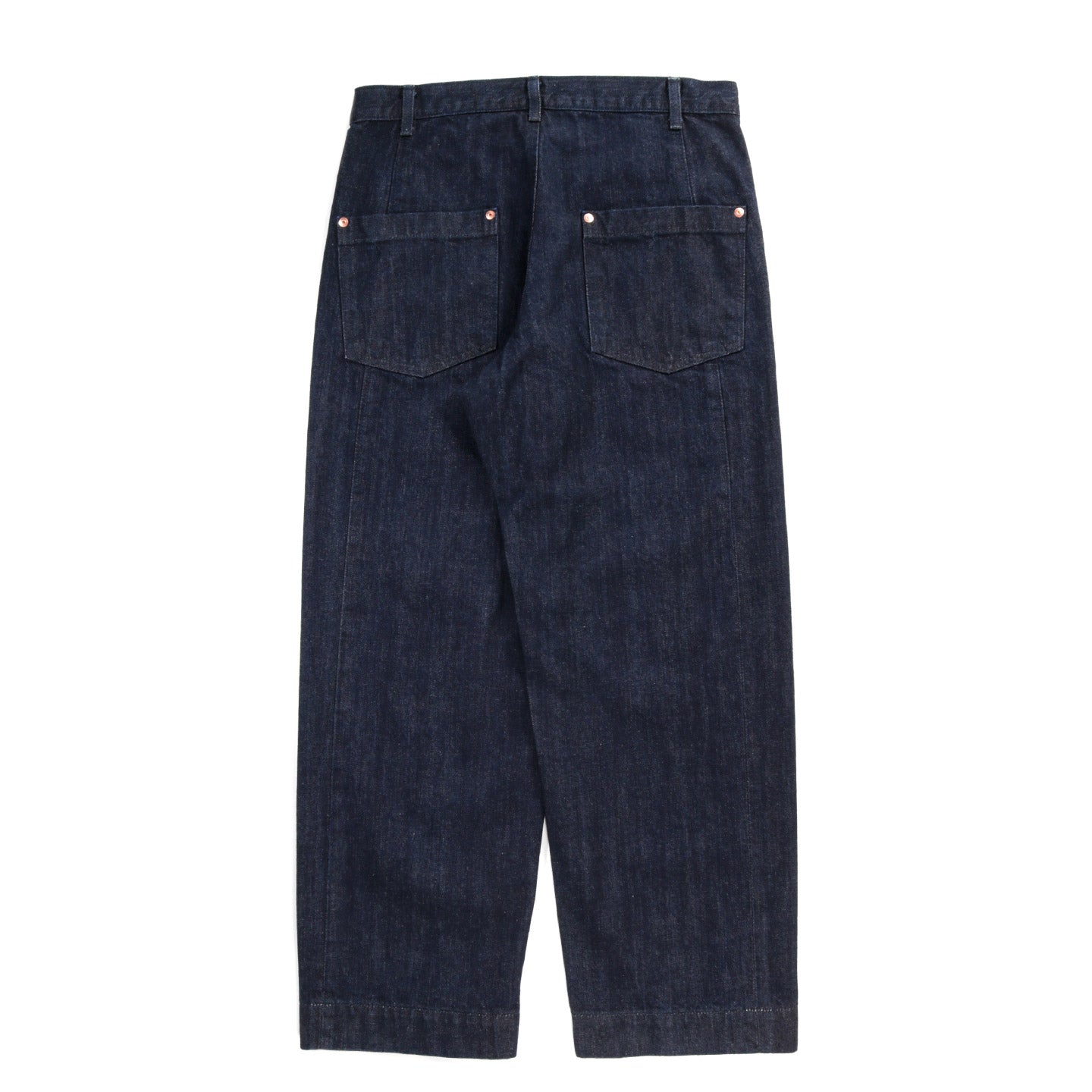 WORKING SLACK JEAN INDIGO DENIM RINSED