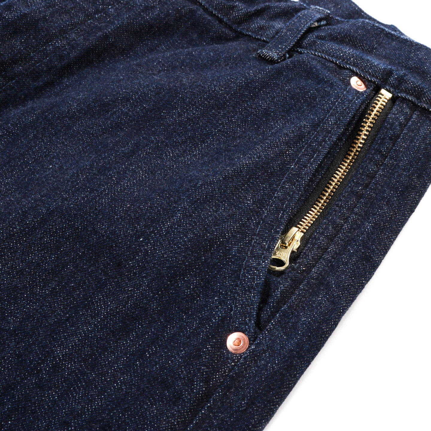 WORKING SLACK JEAN INDIGO DENIM RINSED