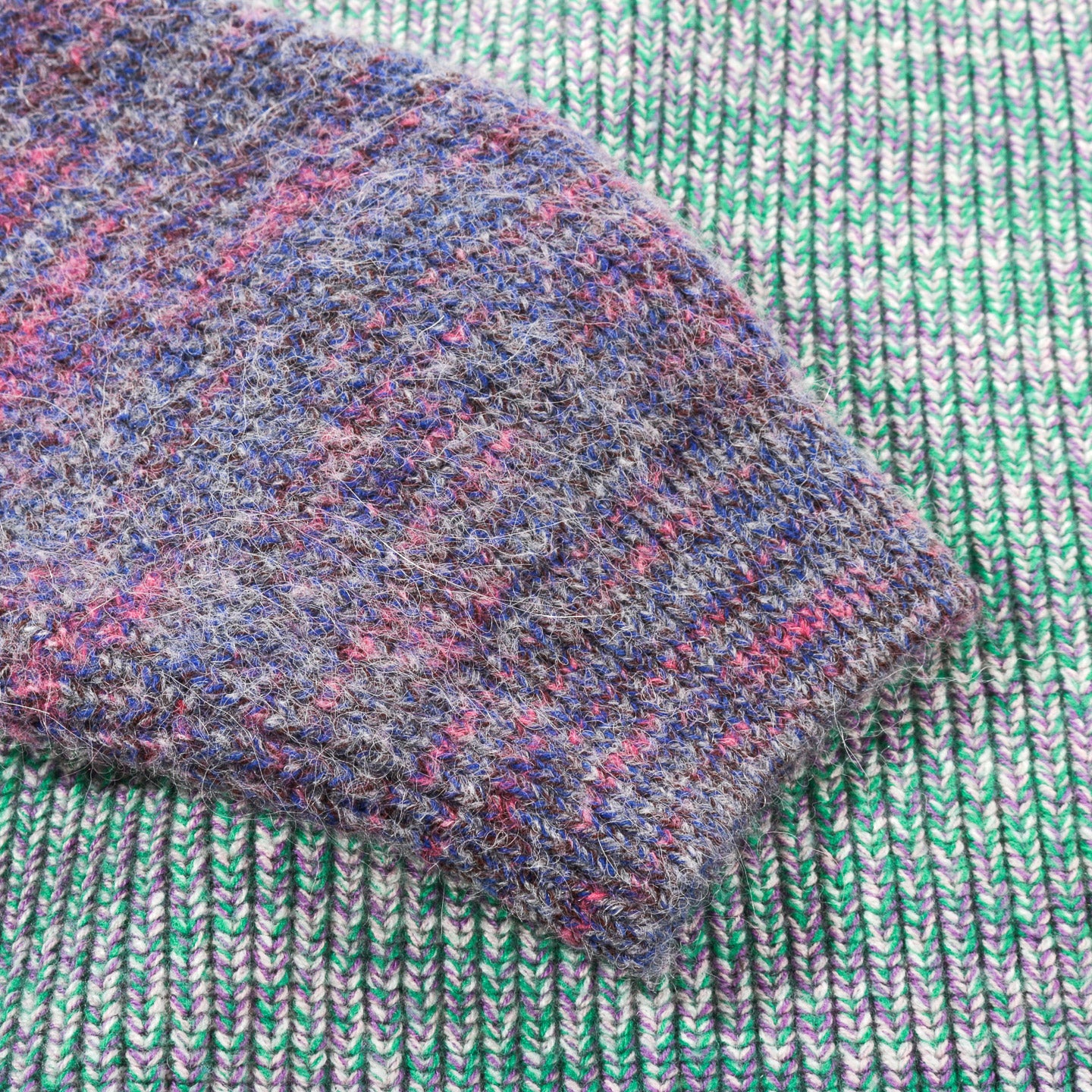 WASTE YARN PROJECT ODD SWEATER - L (B)