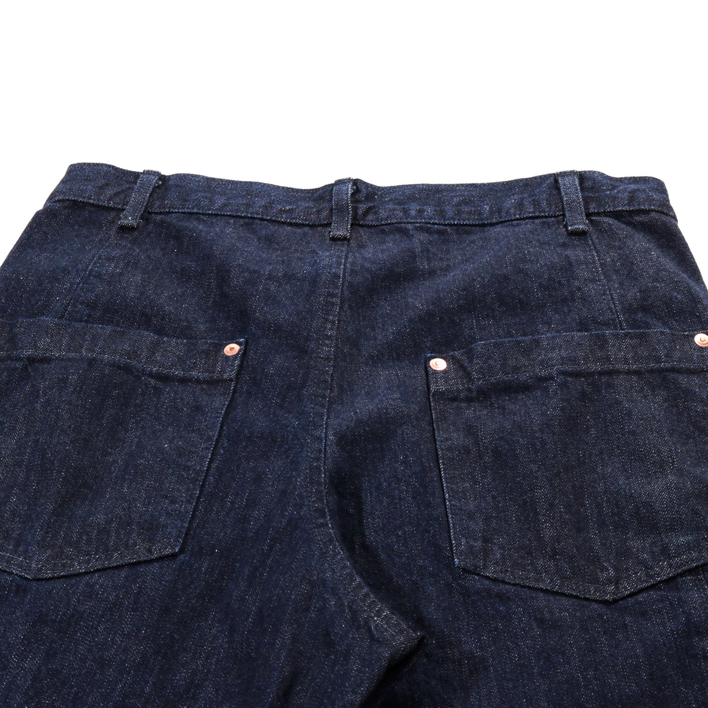 WORKING SLACK JEAN INDIGO DENIM RINSED