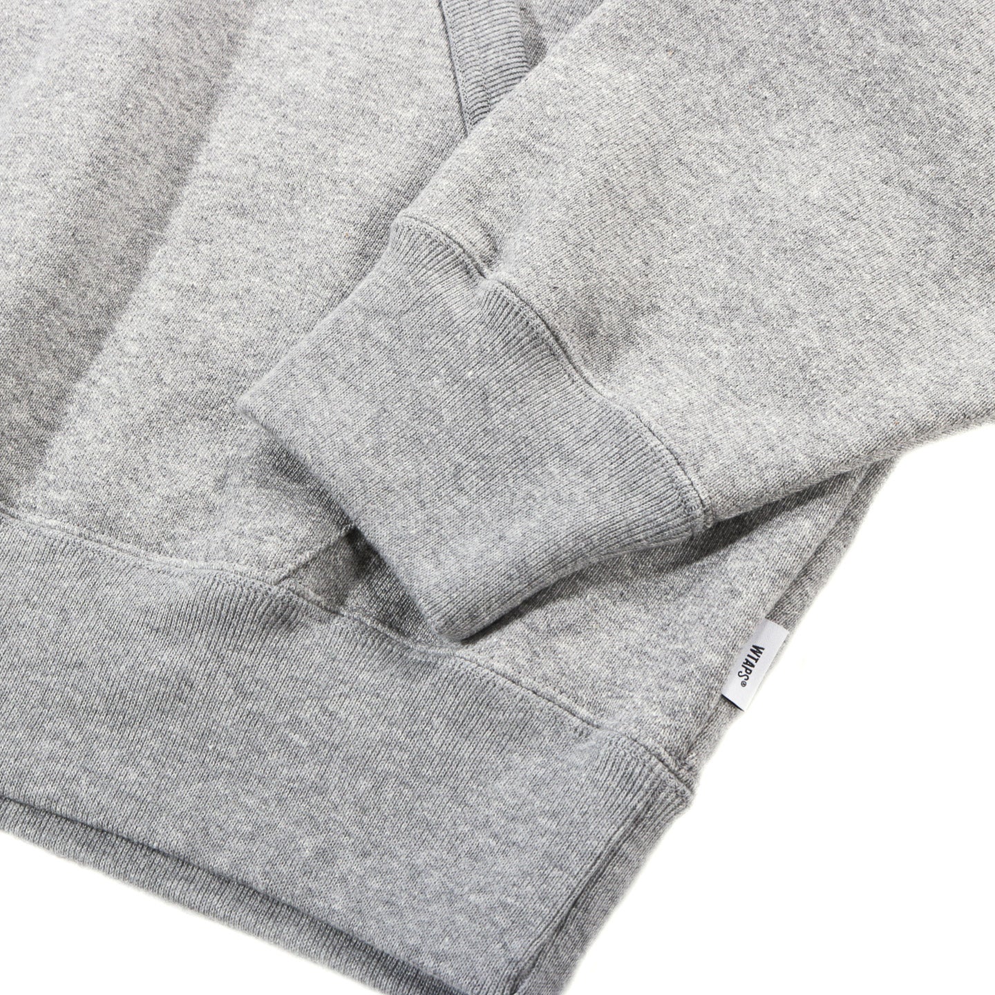 WTAPS COLLEGE HOODY ASH GREY