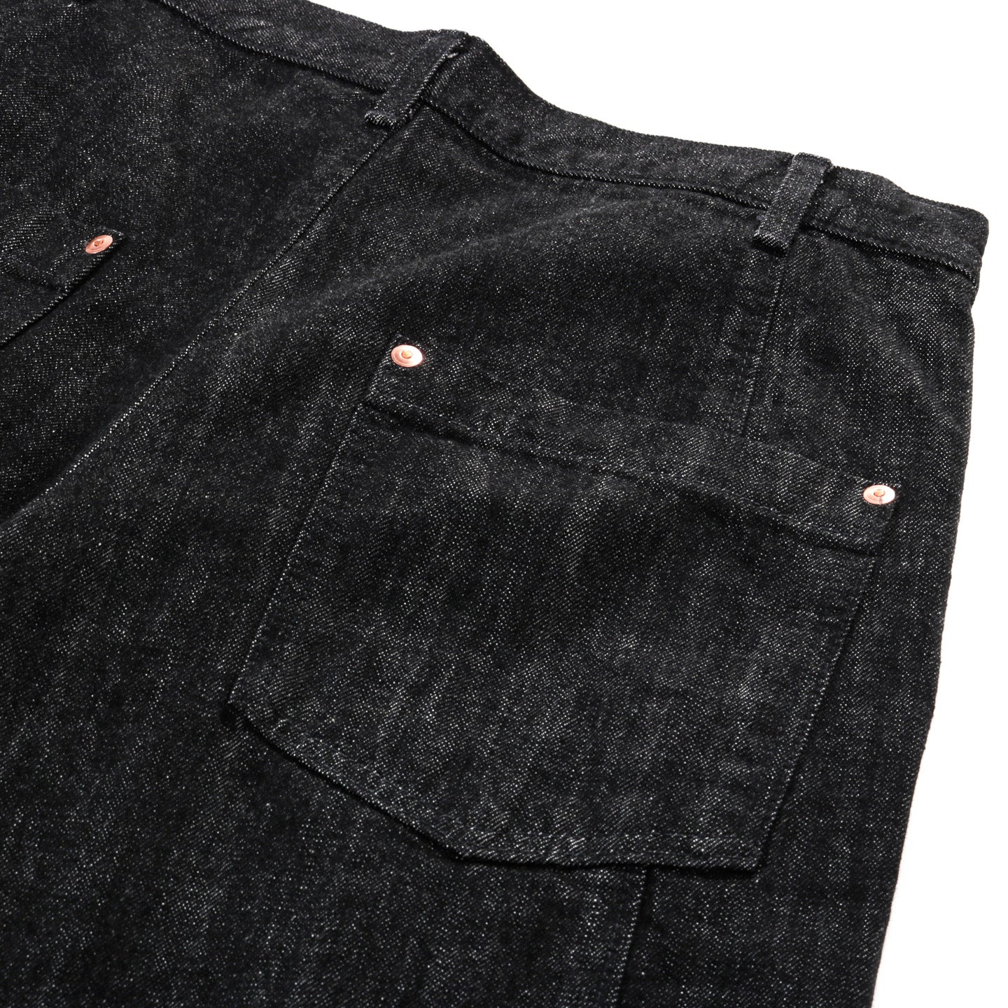 WORKING SLACK JEAN BLACK DENIM RINSED
