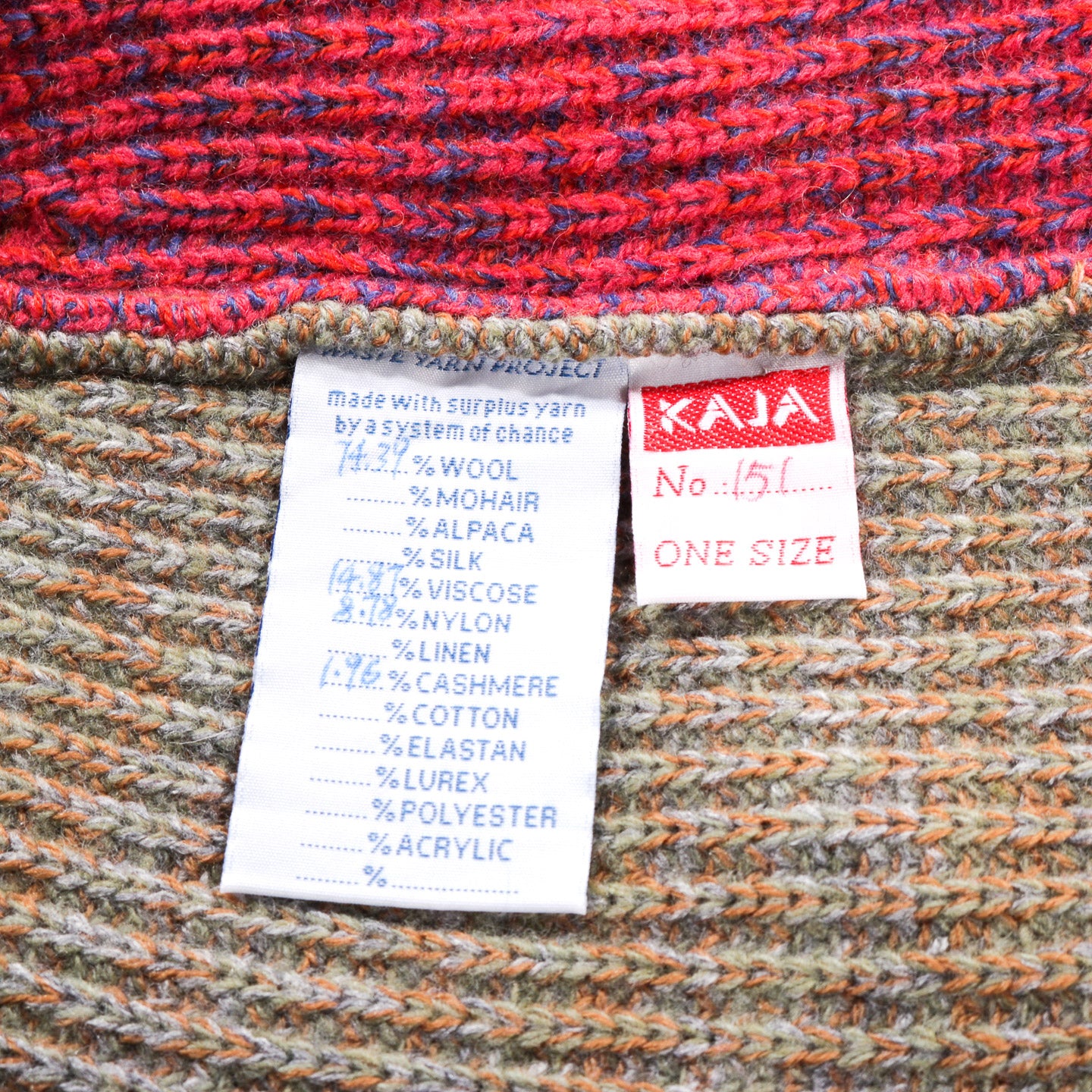 WASTE YARN PROJECT KAJA BEANIE - (A)