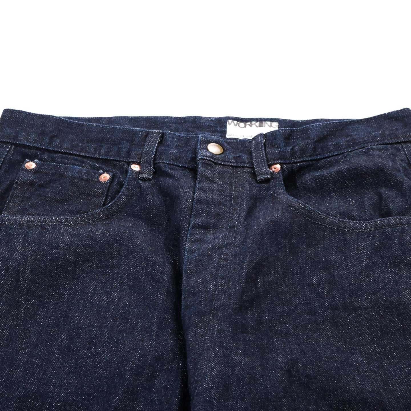 WORKING FIVEO JEAN RAW SELVAGE DENIM