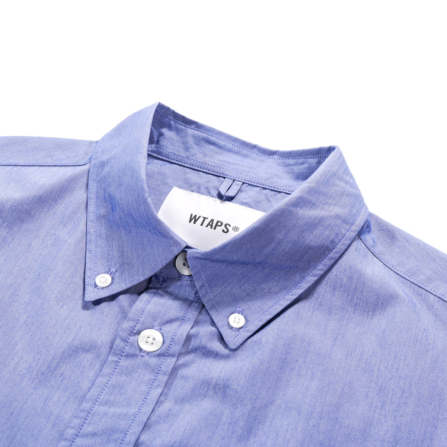 WTAPS BD 01 COOLMAX BROADCLOTH BLUE