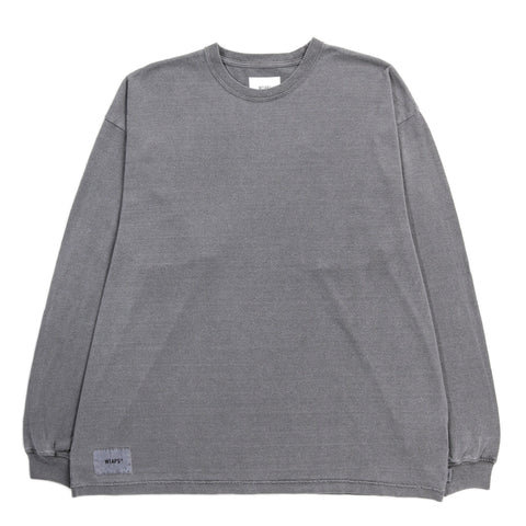 WTAPS OVERDYE LS T-SHIRT BLACK