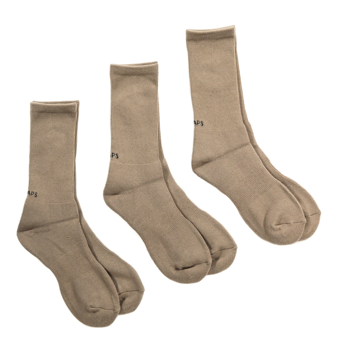 WTAPS SOCKS 3-PACK OLIVE DRAB