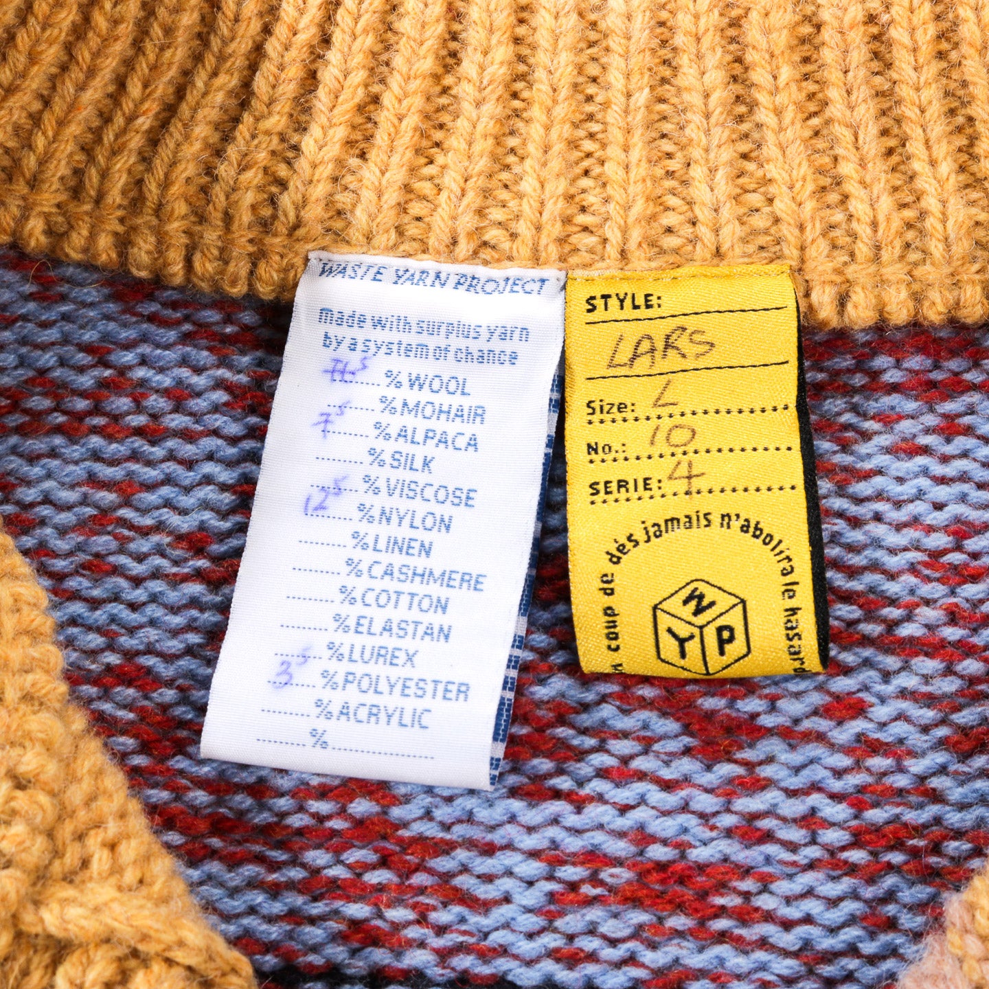 WASTE YARN PROJECT LARS CARDIGAN - L (B)