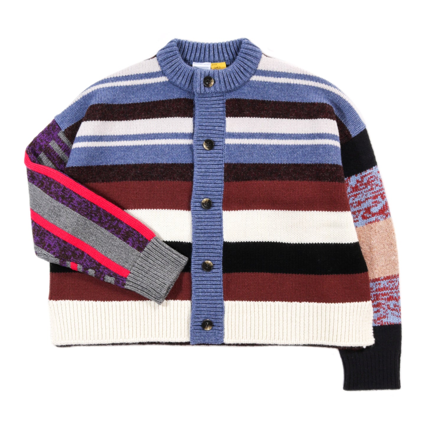 WASTE YARN PROJECT LARS CARDIGAN - S (B)