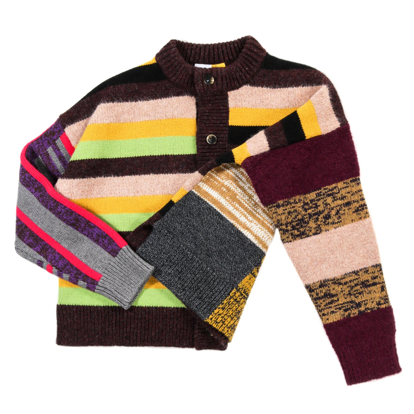 WASTE YARN PROJECT LARS CARDIGAN - M (C)
