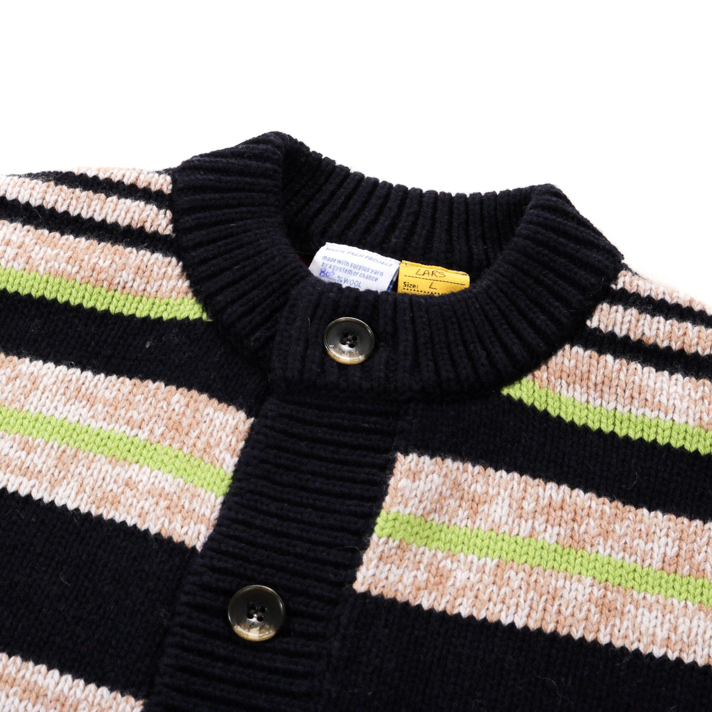 WASTE YARN PROJECT LARS CARDIGAN - L (A)