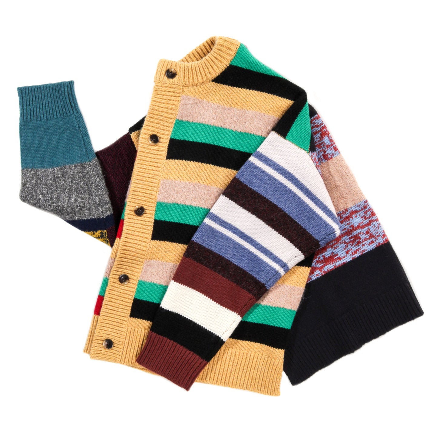 WASTE YARN PROJECT LARS CARDIGAN - L (B)