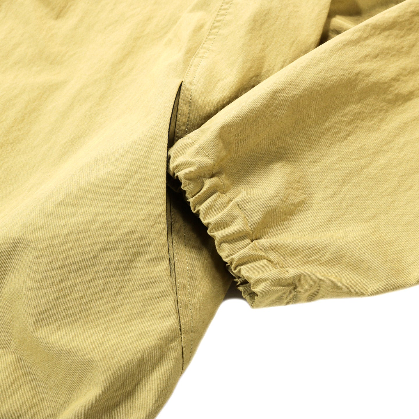 WANZE TRACK JACKET BRUSHED COTTON COTTON NYLON CHARTREUSE