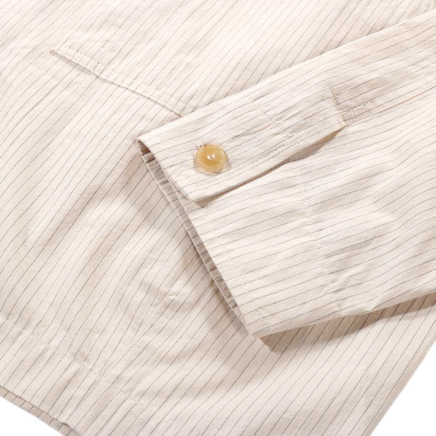 WANZE CHORE SHIRT COTTON POPLIN STRIPE