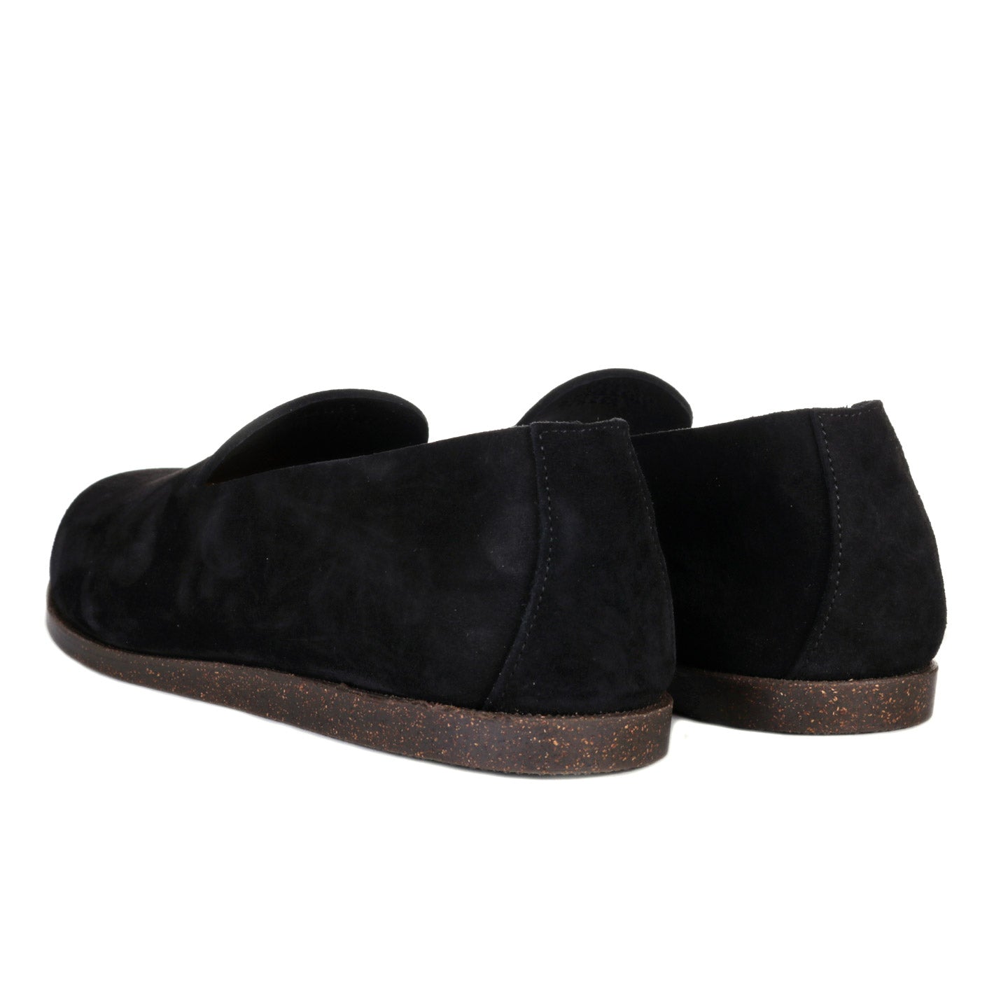 YUKETEN SUEDE SLIP-ON TOSCA NERO