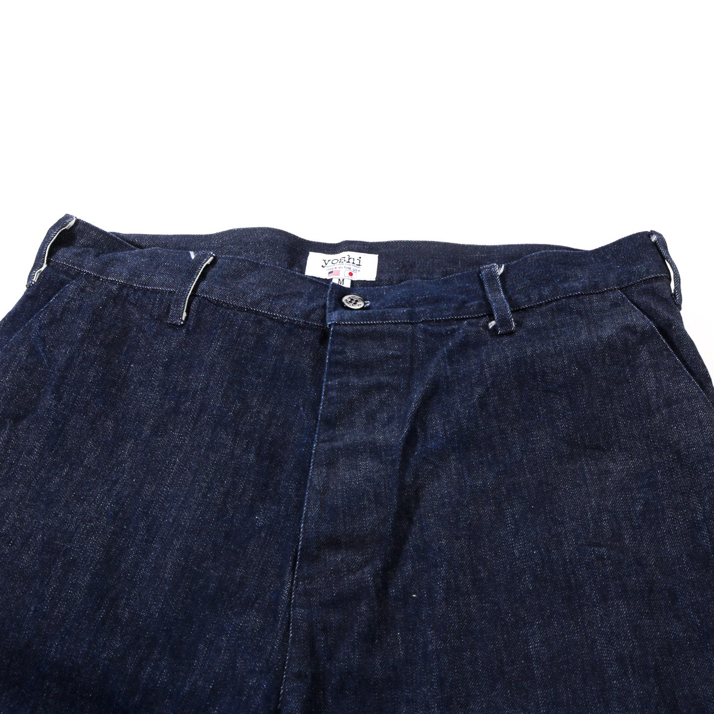 YOSHI WIDE FIT DENIM PANTS