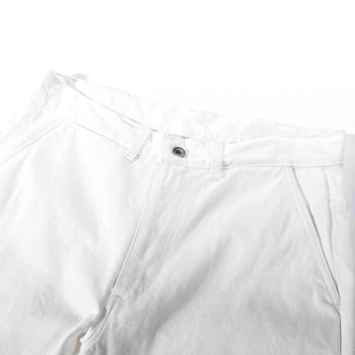 ARPENTEUR EDDIE P. TROUSERS WHITE DENIM