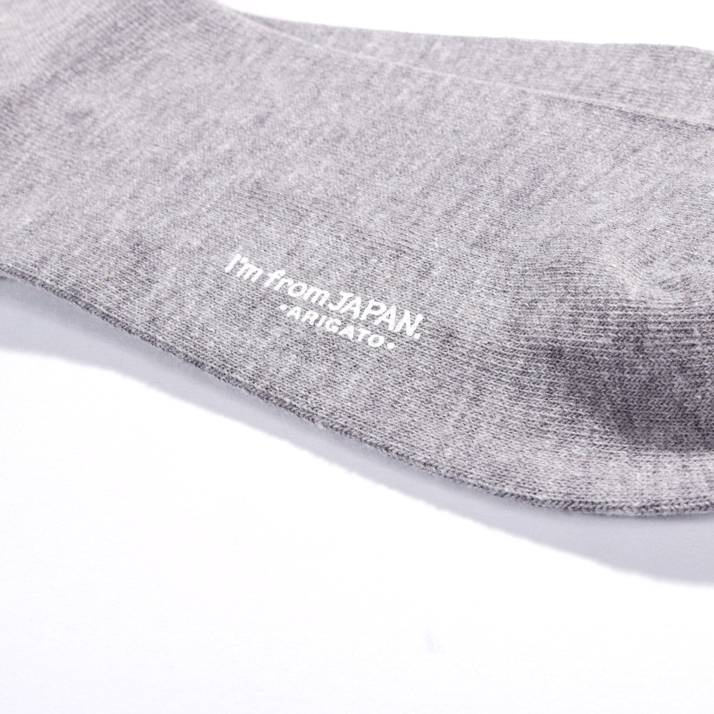 BLUE BLUE JAPAN FLAG SOCKS GREY