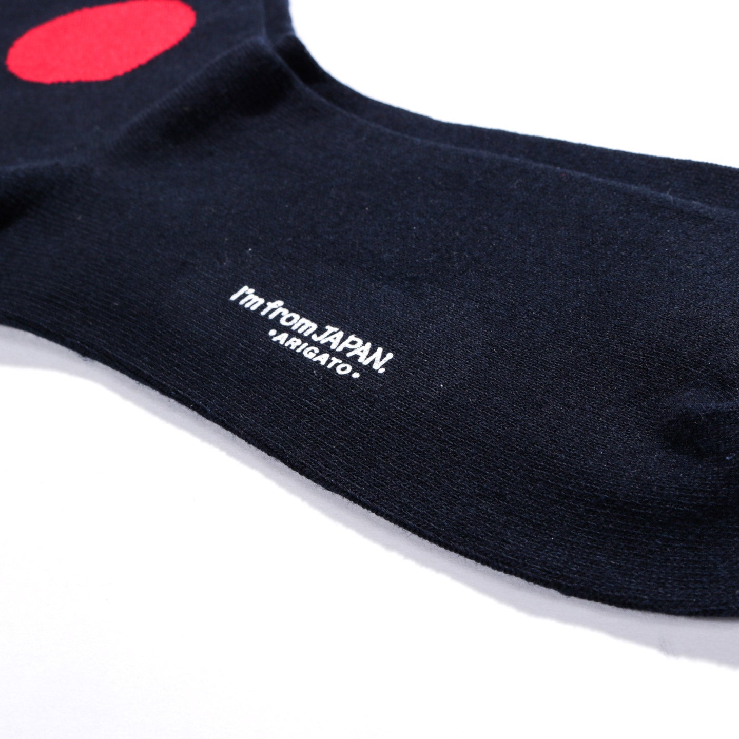 BLUE BLUE JAPAN FLAG SOCKS NAVY