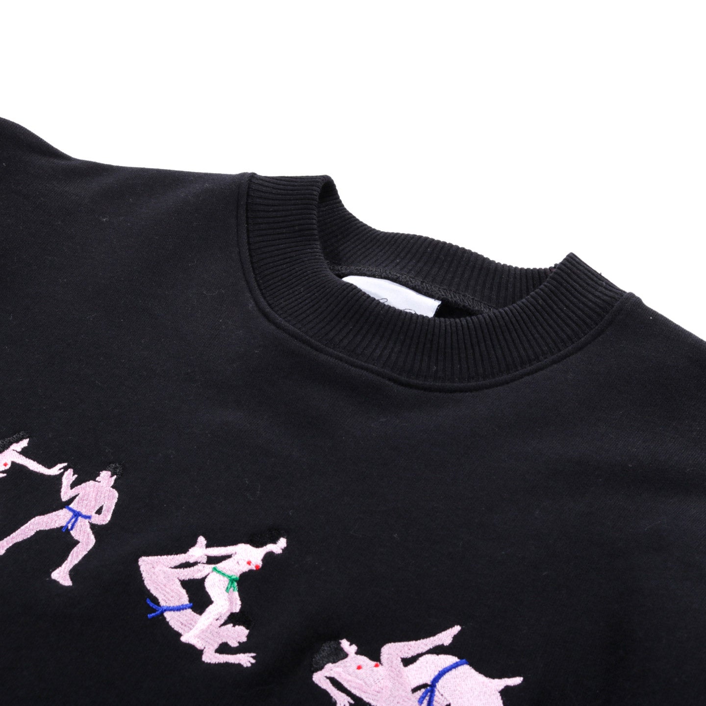 CARNE BOLLENTE KARATE QUEEN CREWNECK BLACK