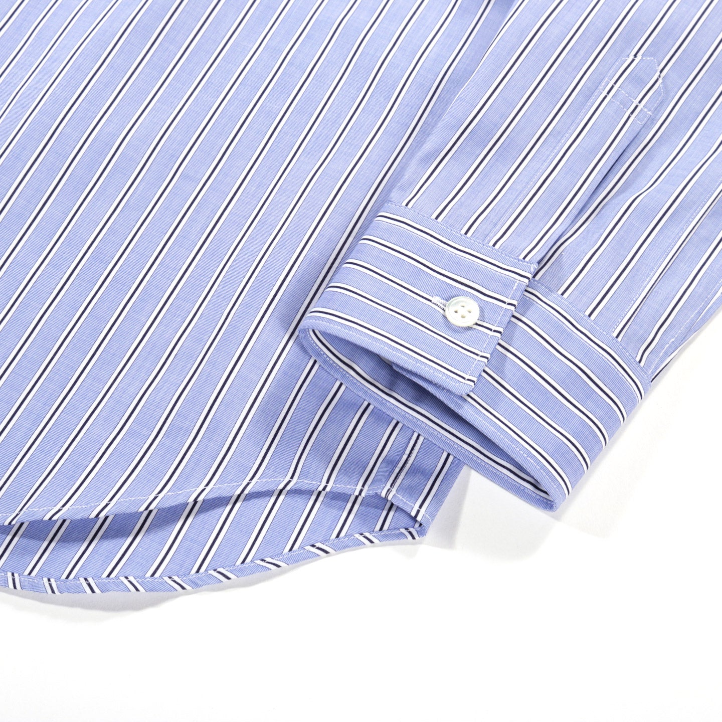 COMME DES GARCONS SHIRT FOREVER B125 NARROW CLASSIC BLUE STRIPE