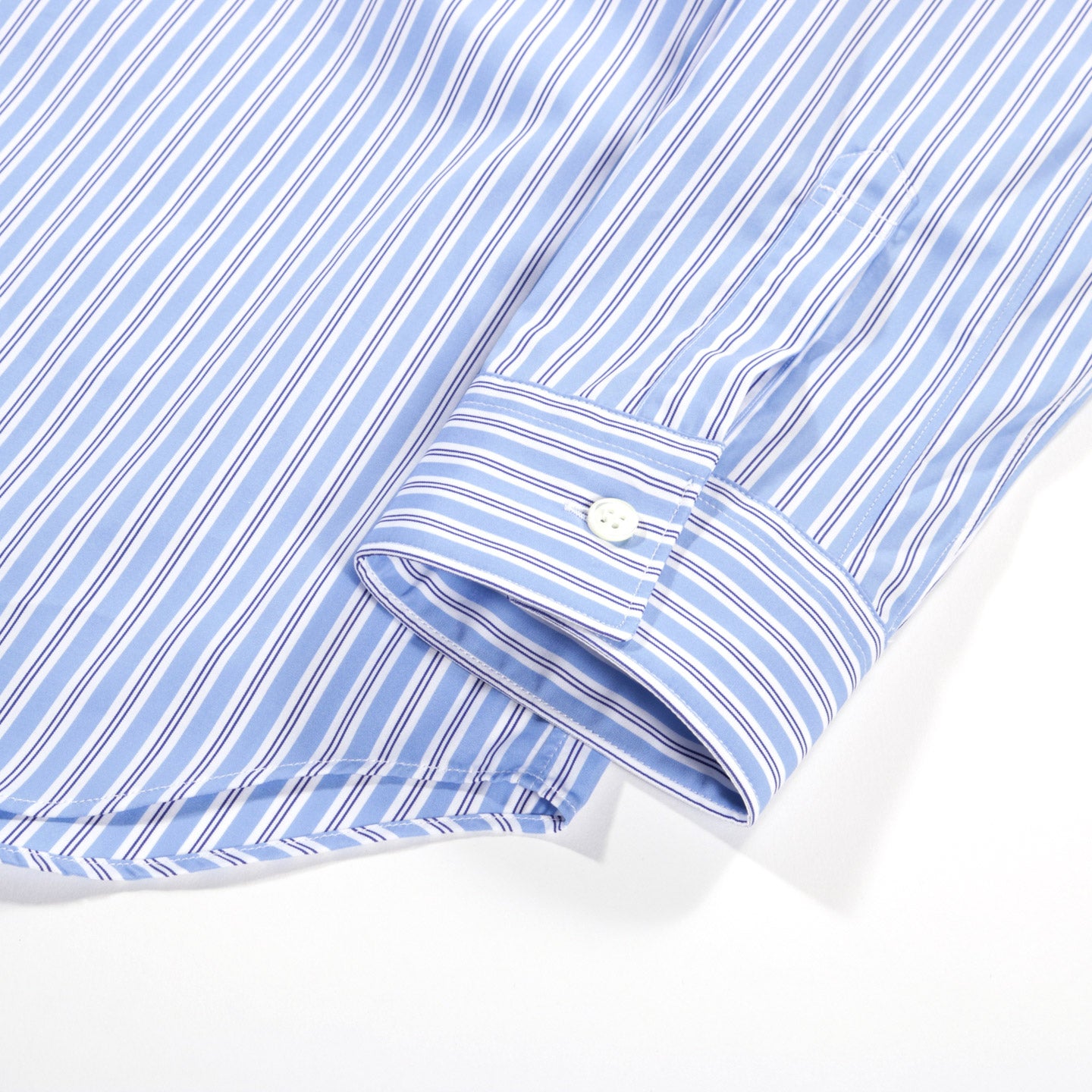 COMME DES GARCONS SHIRT FOREVER B125 NARROW CLASSIC LIGHT BLUE STRIPE