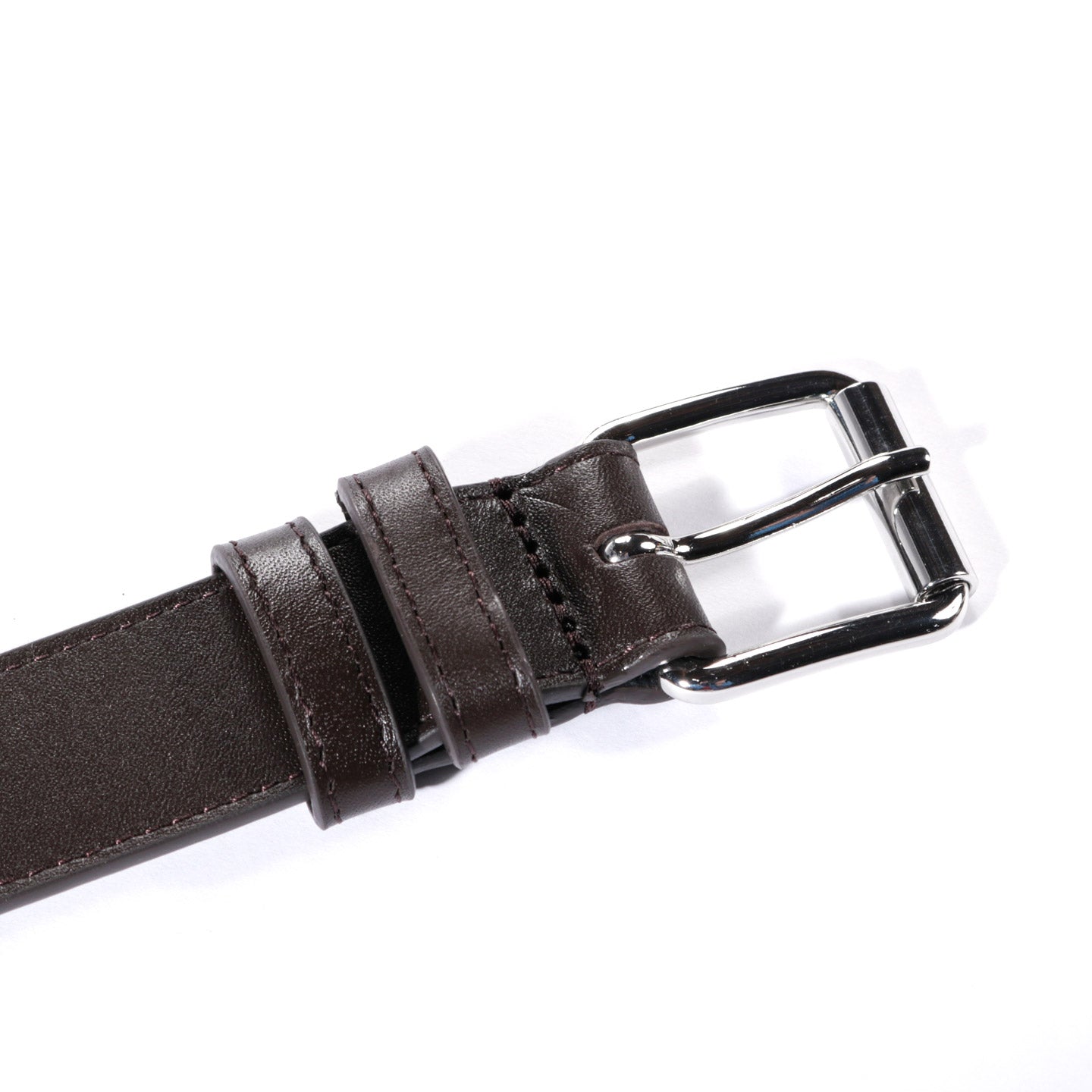 COMME DES GARCONS SA0912 CLASSIC LEATHER BELT BROWN