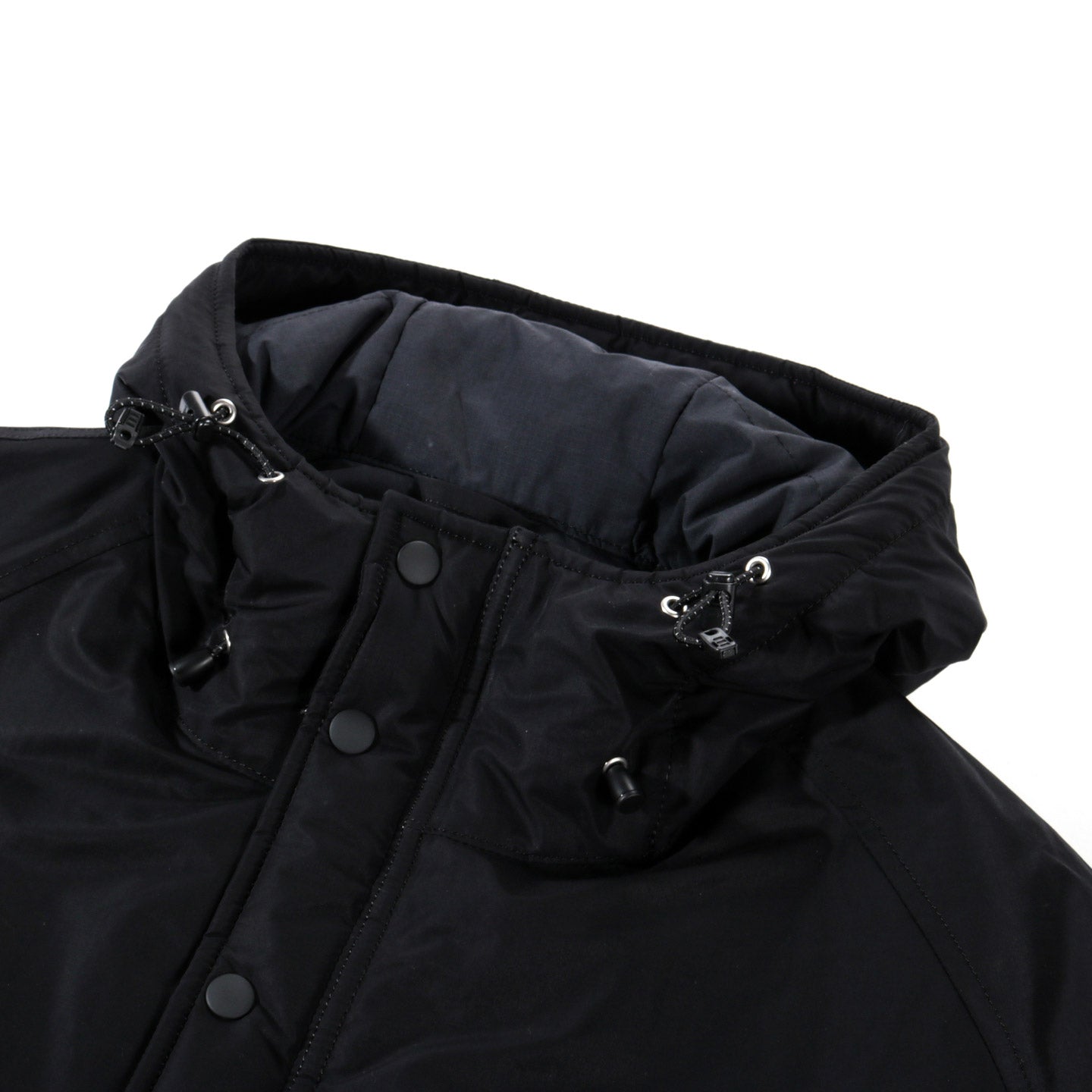 COMME DES GARCONS HOMME C010 DOWN PARKA BLACK