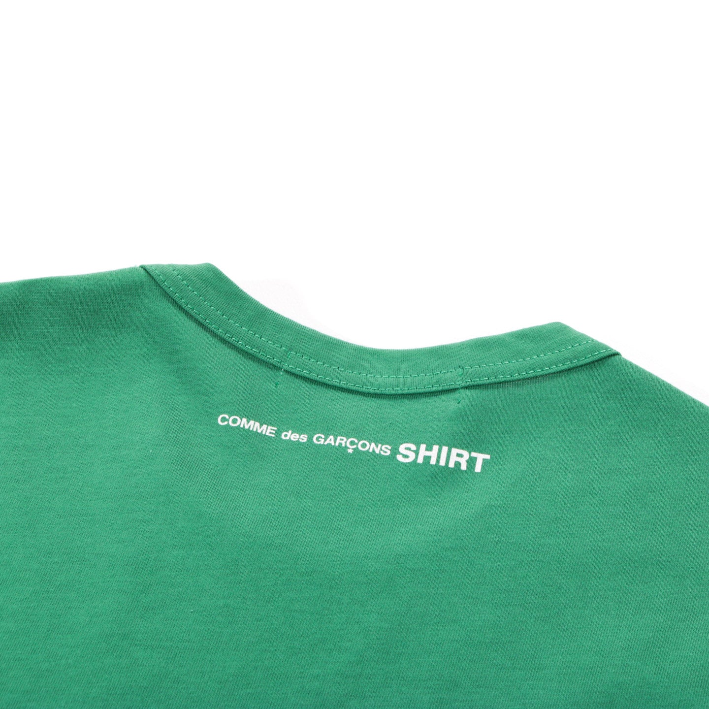 COMME DES GARCONS SHIRT T015 LONG SLEEVE T-SHIRT GREEN