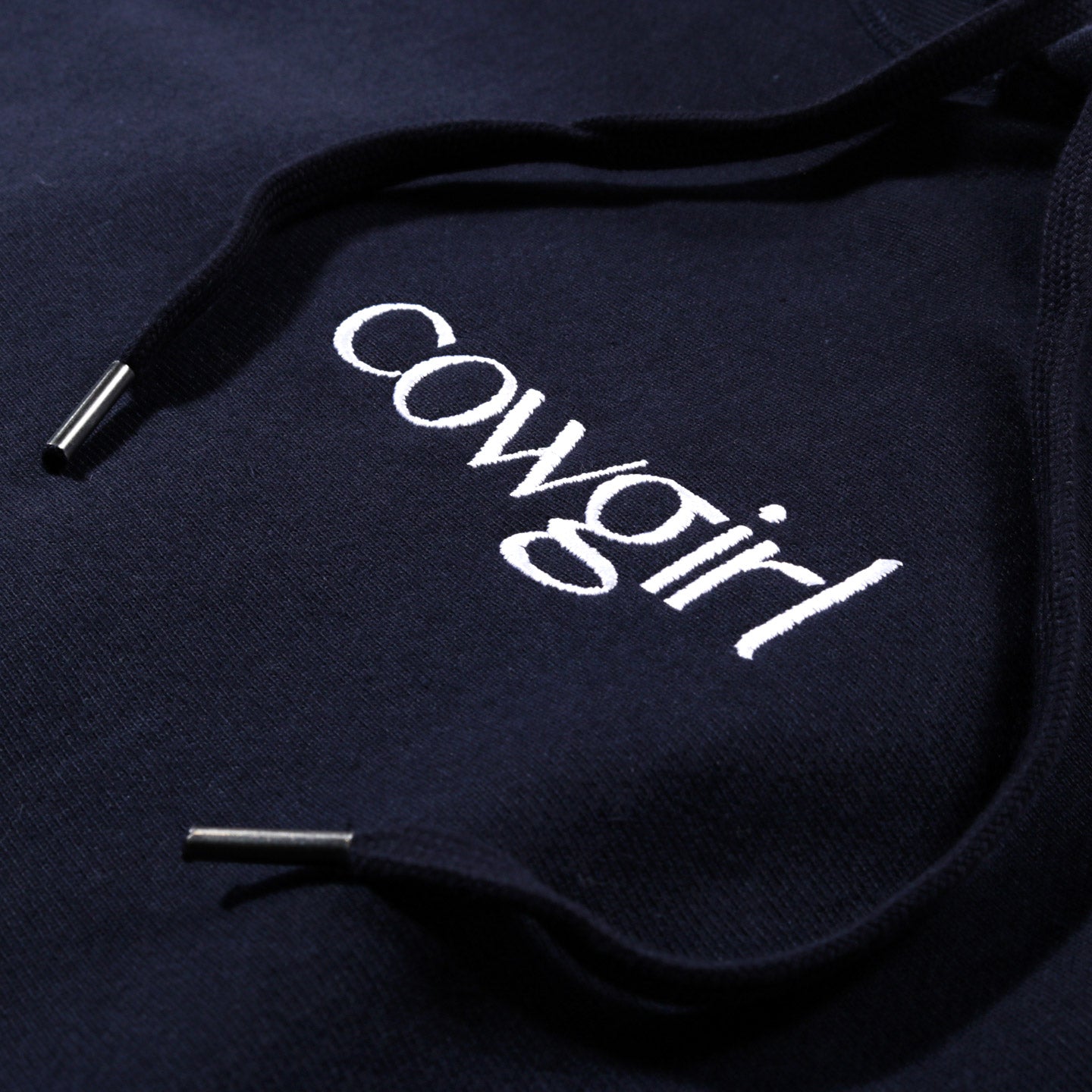 COWGIRL NAVY HOODED SWEATSHIRT