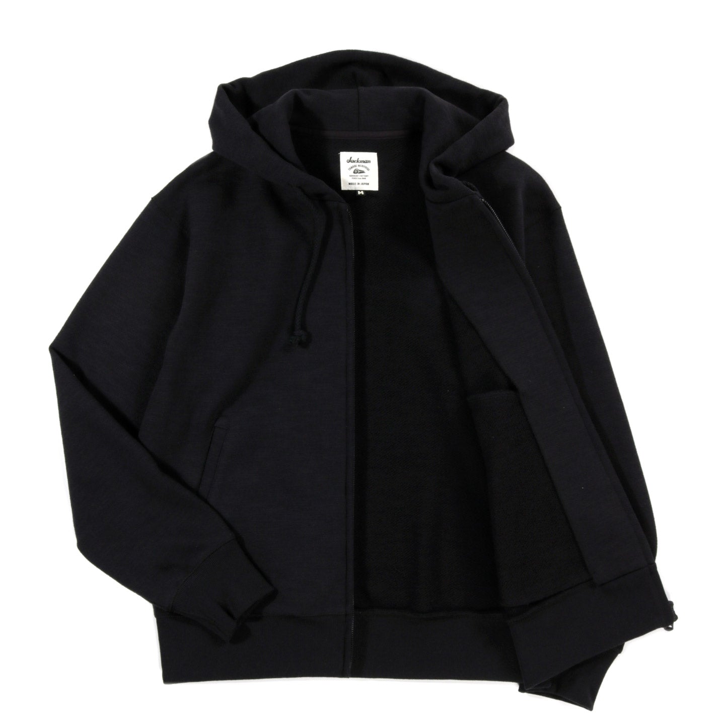 JACKMAN GG SWEAT PARKA BLACK