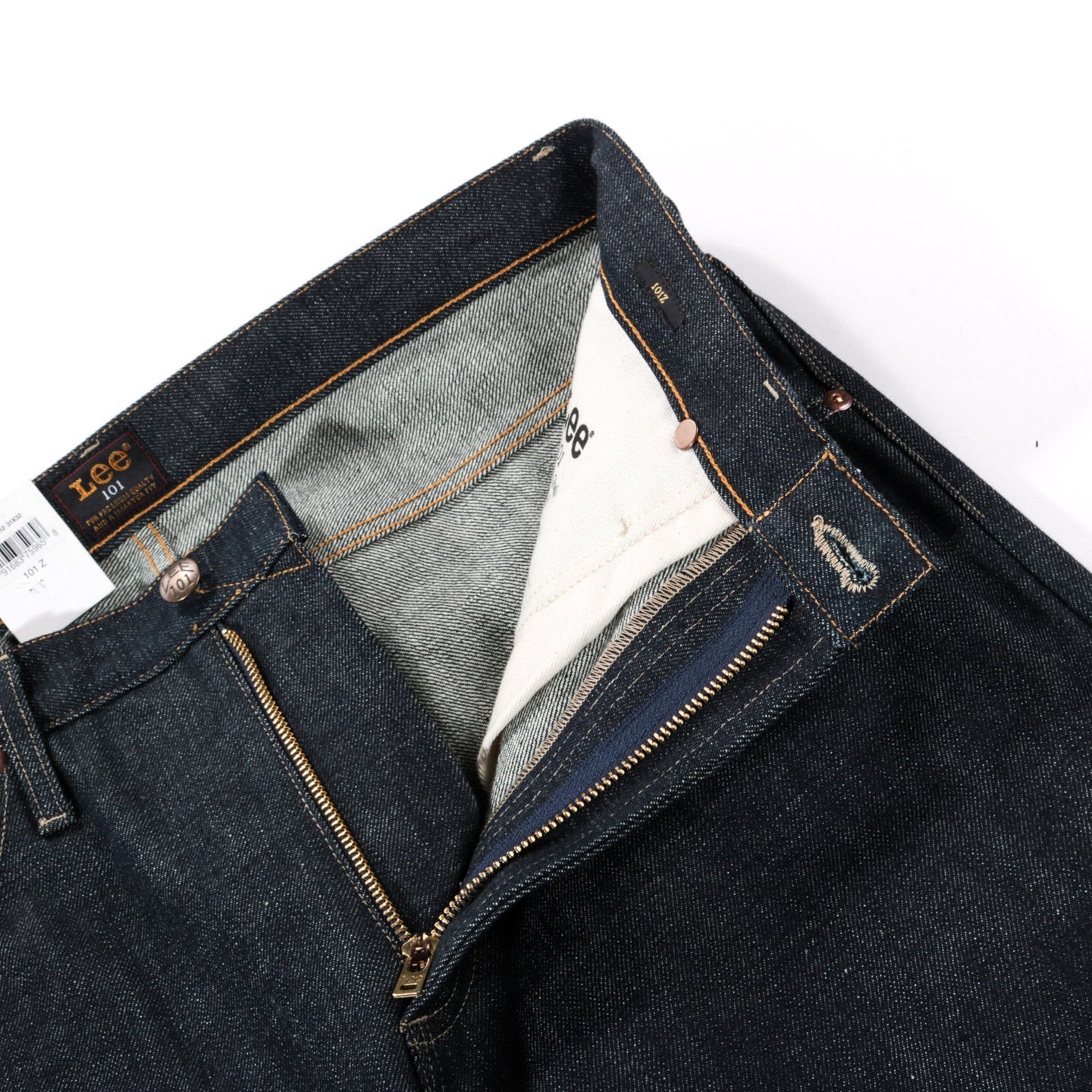 LEE 101Z GREEN CAST SELVAGE DRY