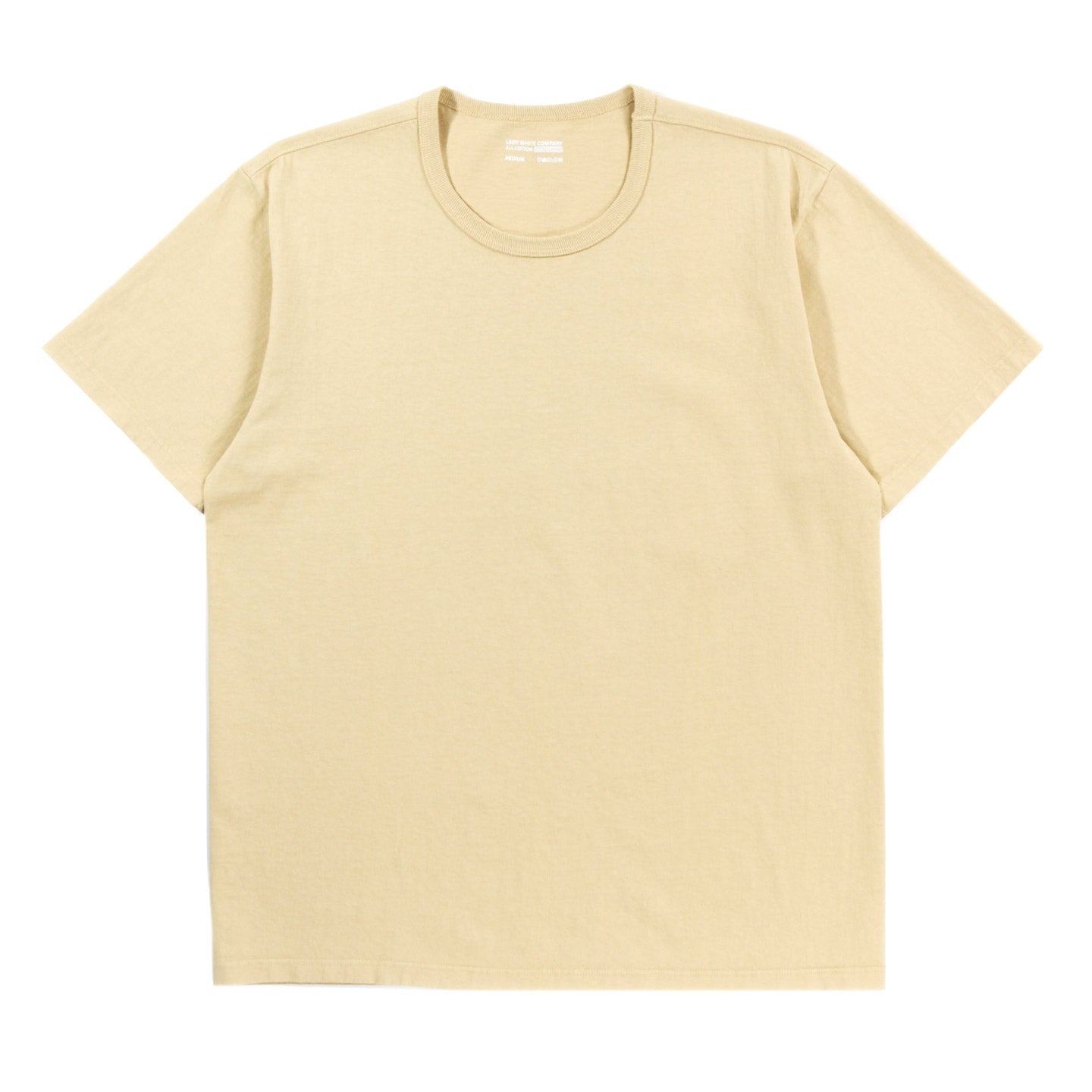 LADY WHITE CO. T-SHIRT PALE LEMON