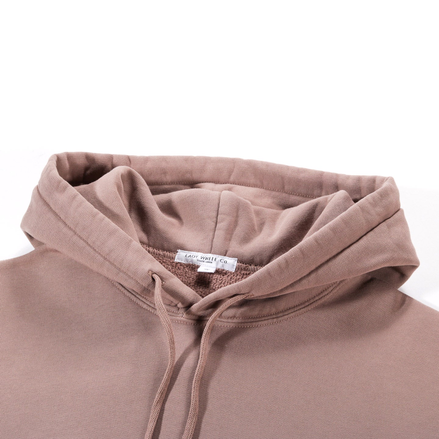 LADY WHITE CO. LW-C HOODIE DRIED ROSE