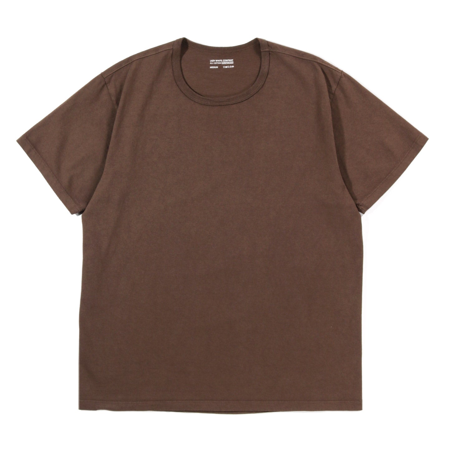 LADY WHITE CO. T-SHIRT 2-PACK DARK TAUPE