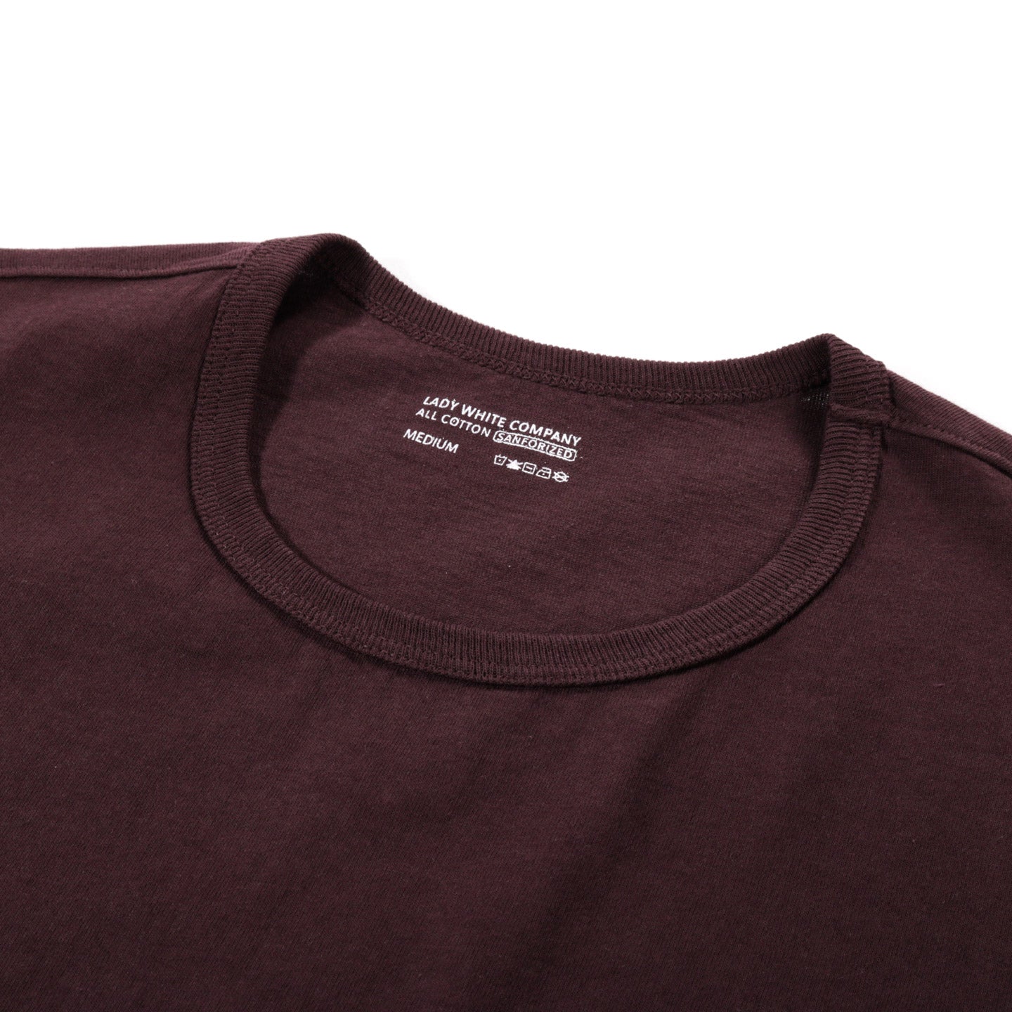 LADY WHITE CO. T-SHIRT RAISIN