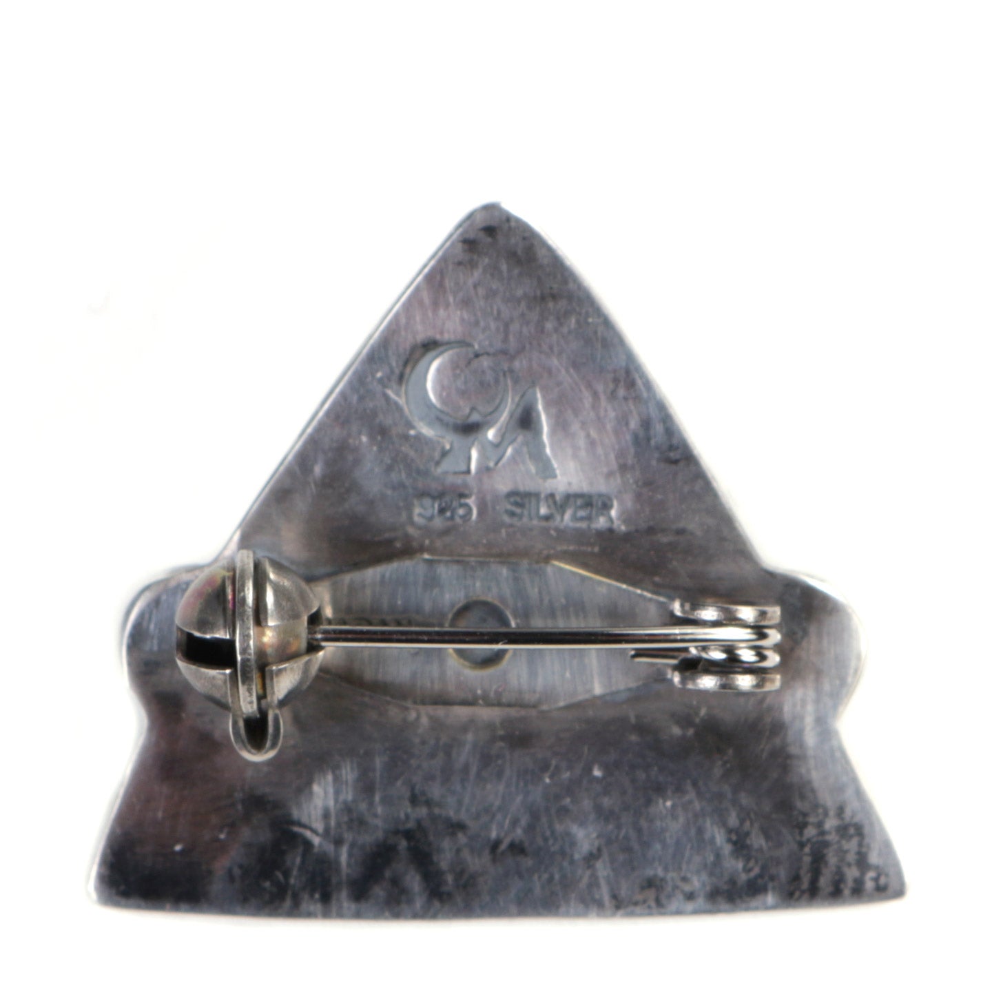 MUNQA JAWS PIN STERLING SILVER