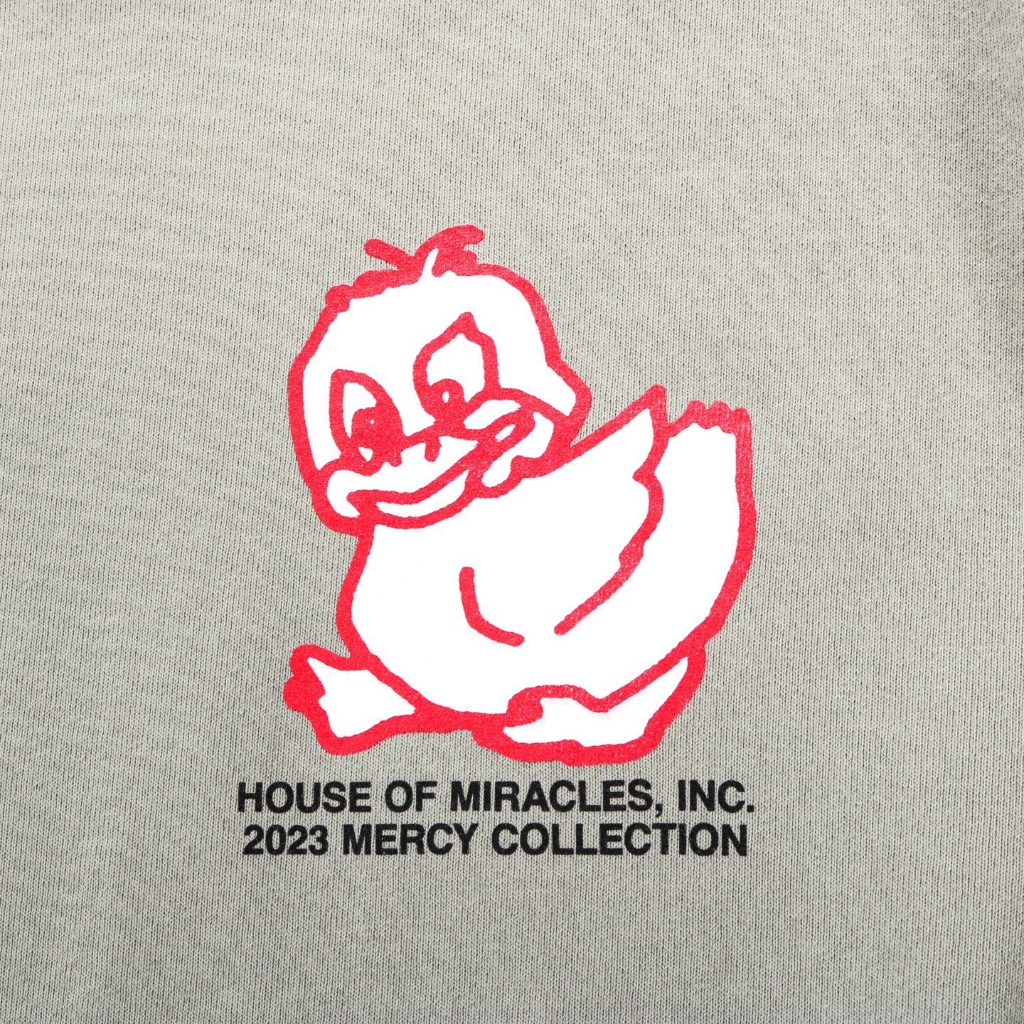 HOUSE OF MIRACLES 24 HOURS A DAY CREWNECK SWEATSHIRT SAGE