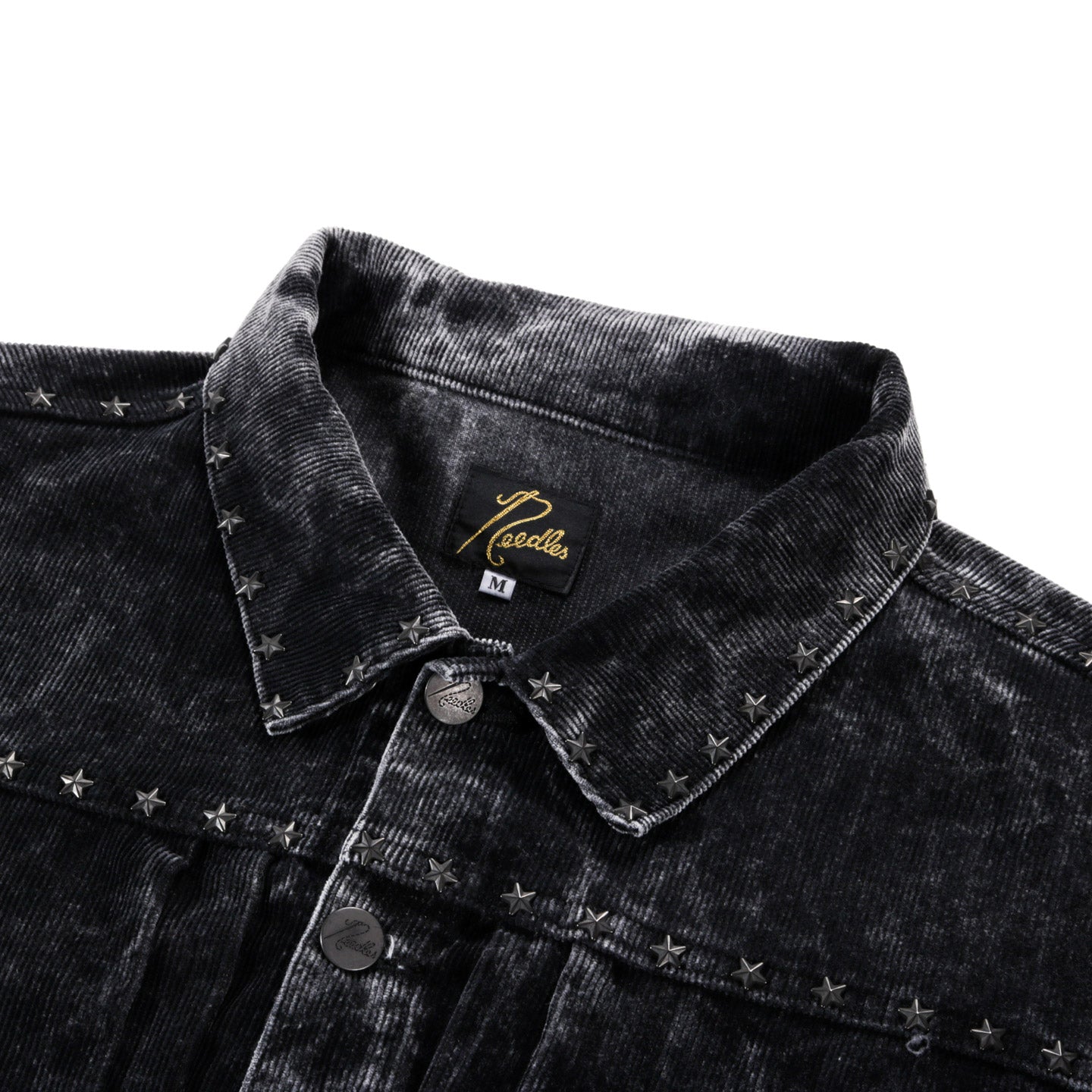 NEEDLES M.W. JEAN JACKET 14W CORDUROY BLACK