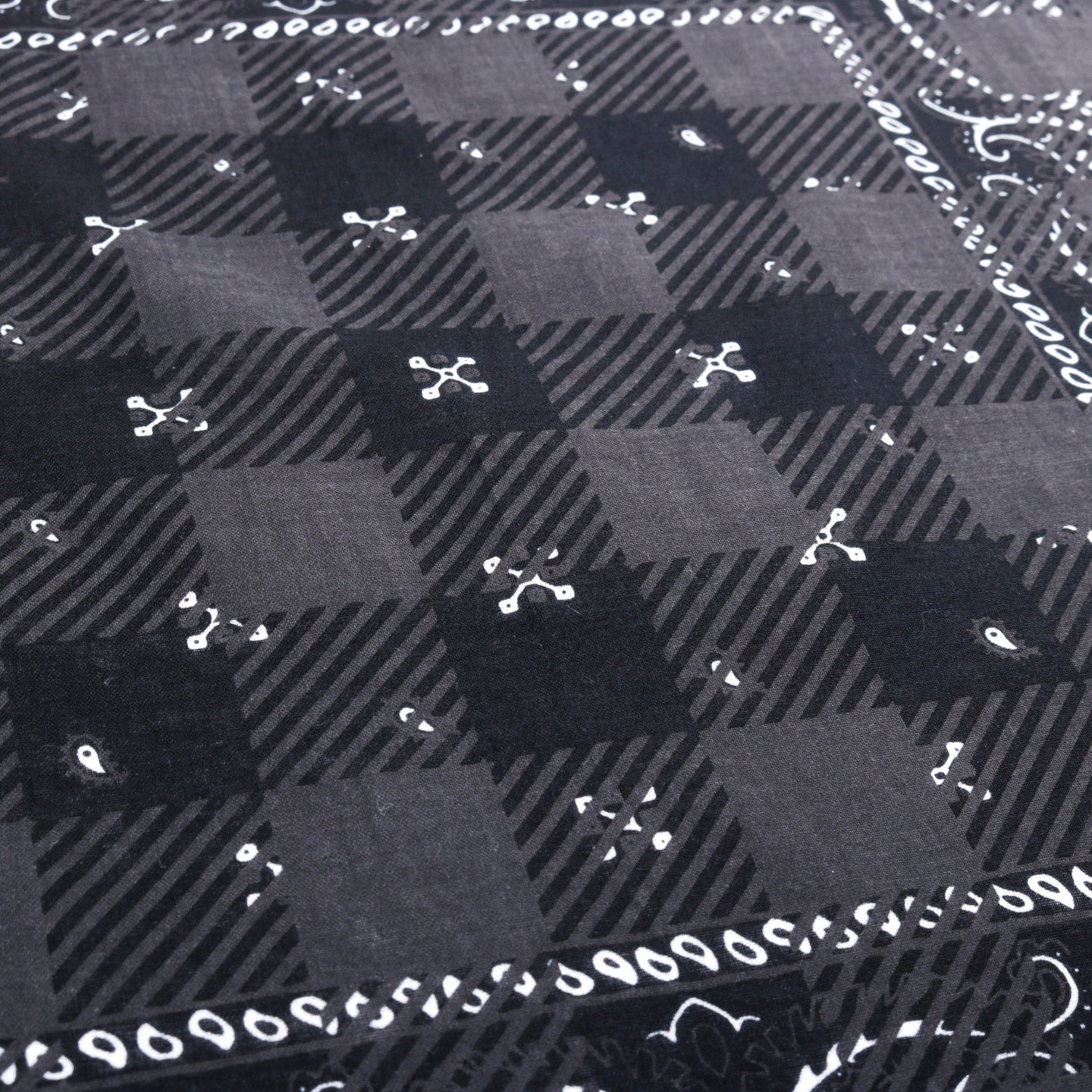 N.HOOLYWOOD AC19 BANDANA BLACK / BLACK