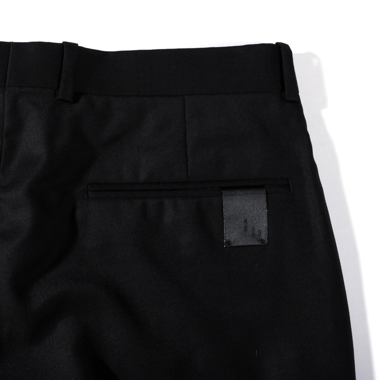 N.HOOLYWOOD PT04-099 SUIT PANTS BLACK