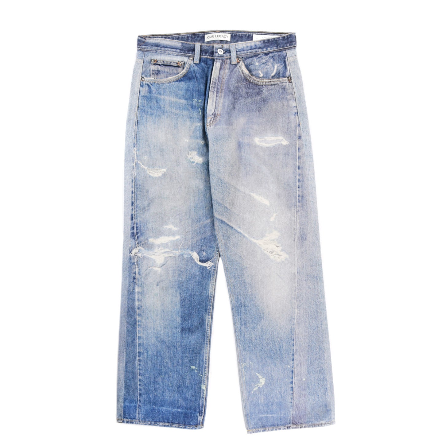 OUR LEGACY THIRD CUT DIGITAL DENIM PRINT