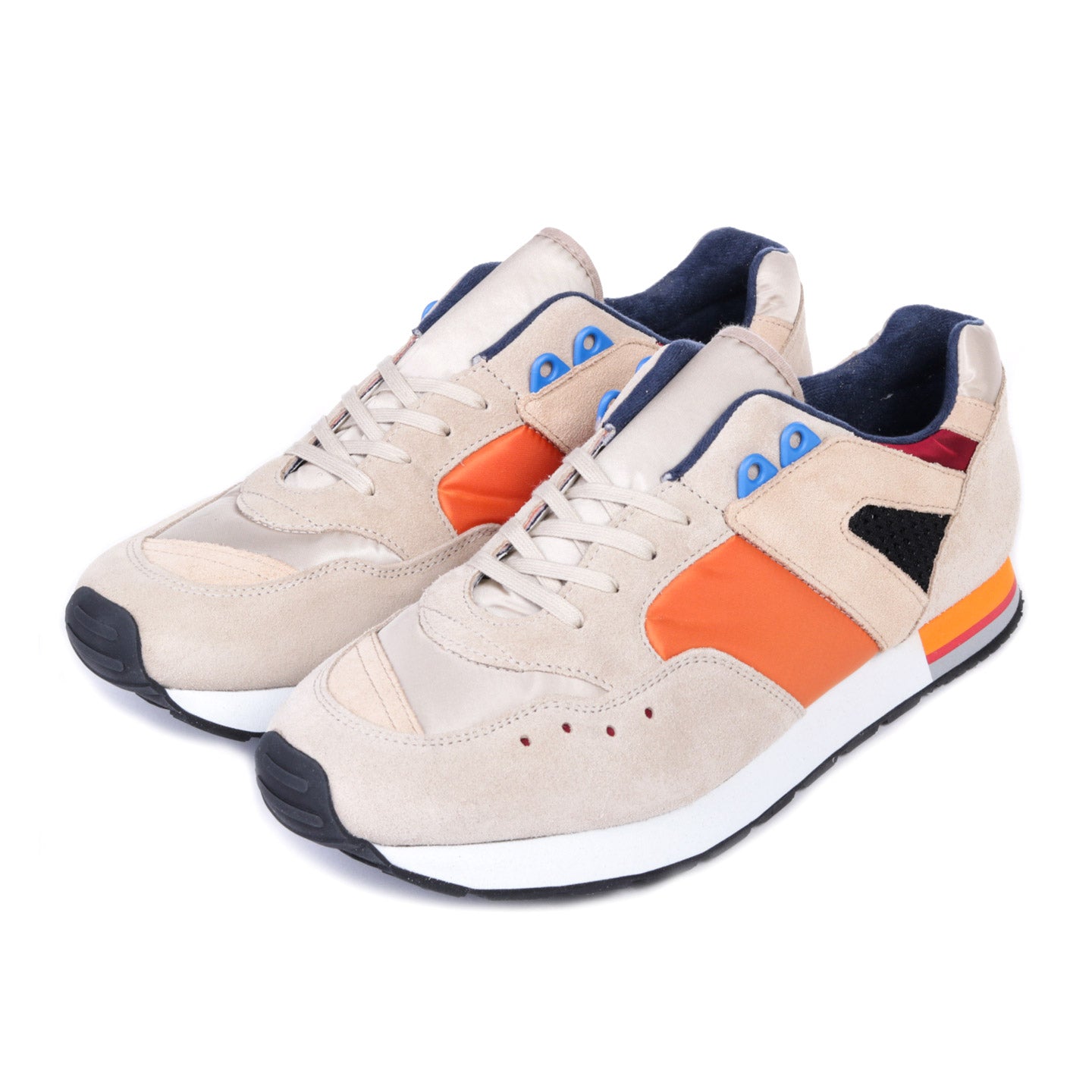 REPRODUCTION OF FOUND FRENCH MILITARY TRAINER ORANGE / BEIGE
