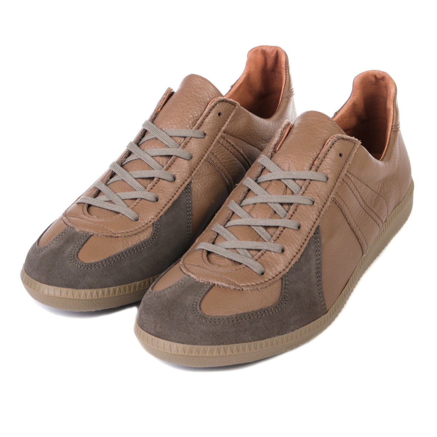 REPRODUCTION OF FOUND GERMAN MILITARY TRAINER DARK BEIGE